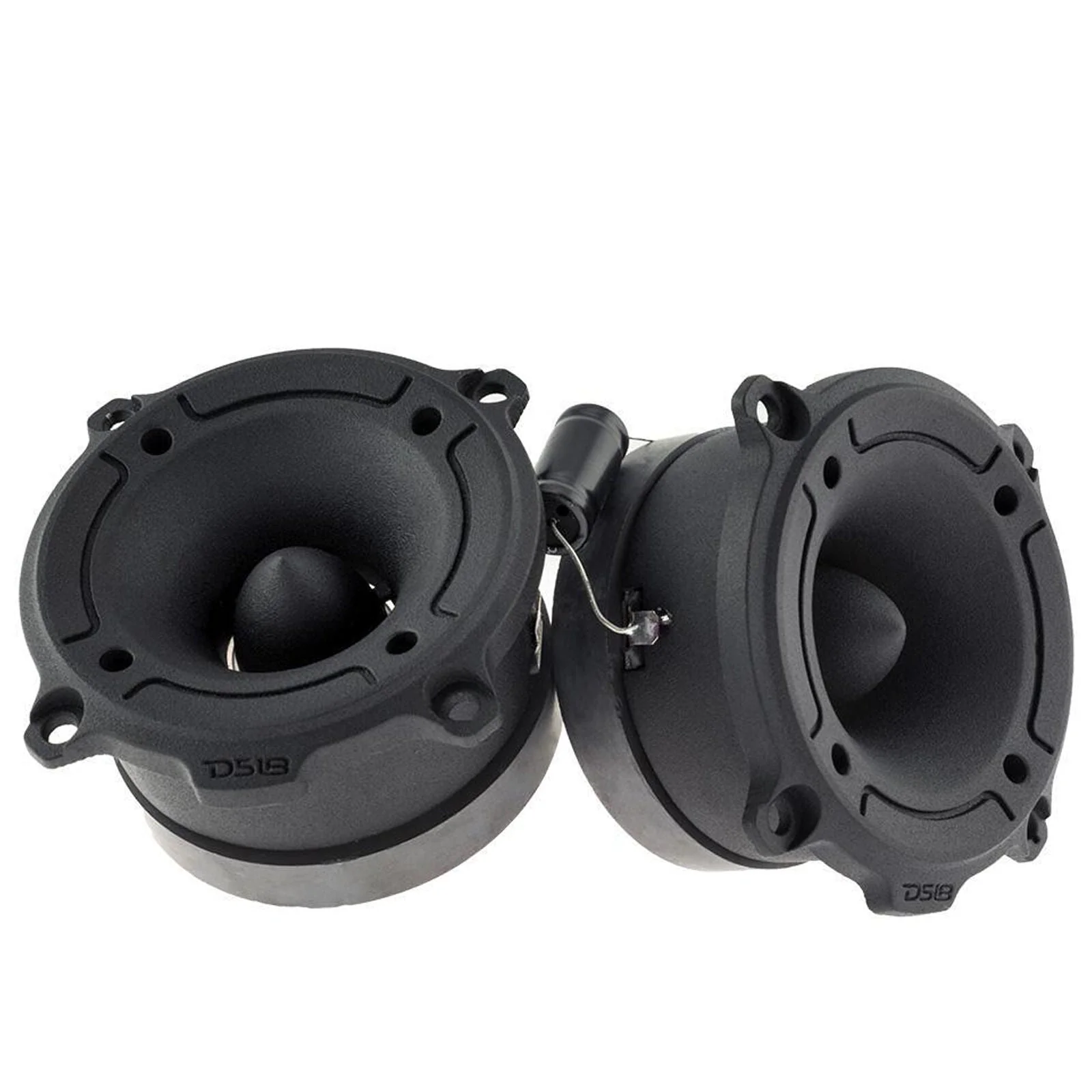 DS18 Pair 3" Aluminum 120 Watt RMS 4-Ohm Black Super Bullet Tweeters PRO-TW120B