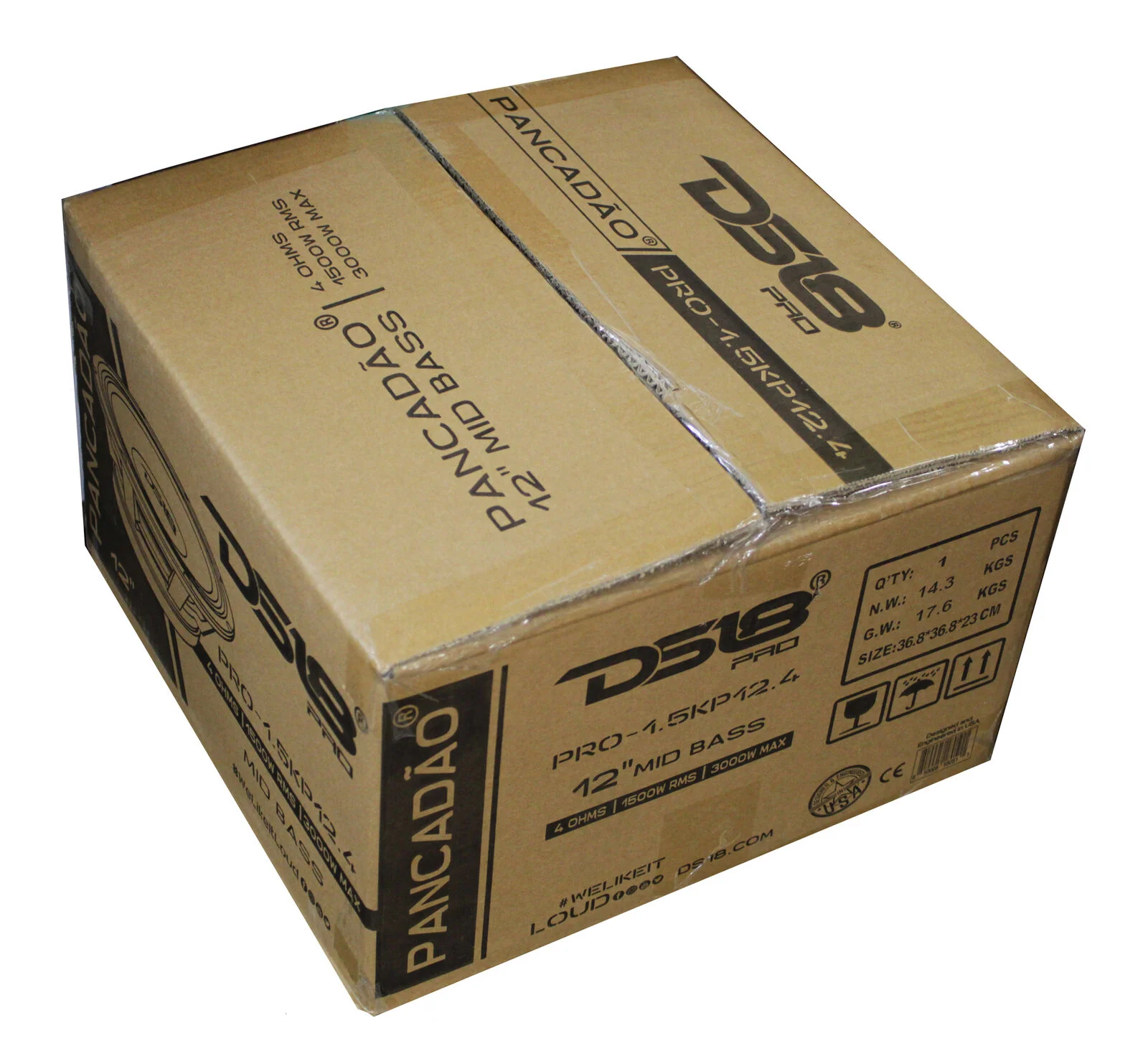 DS18 Car Audio 12" Mid-Bass Loudspeaker 3000 Watt 4 Ohm PANCADO PRO-1.5KP12.4 - Image 7