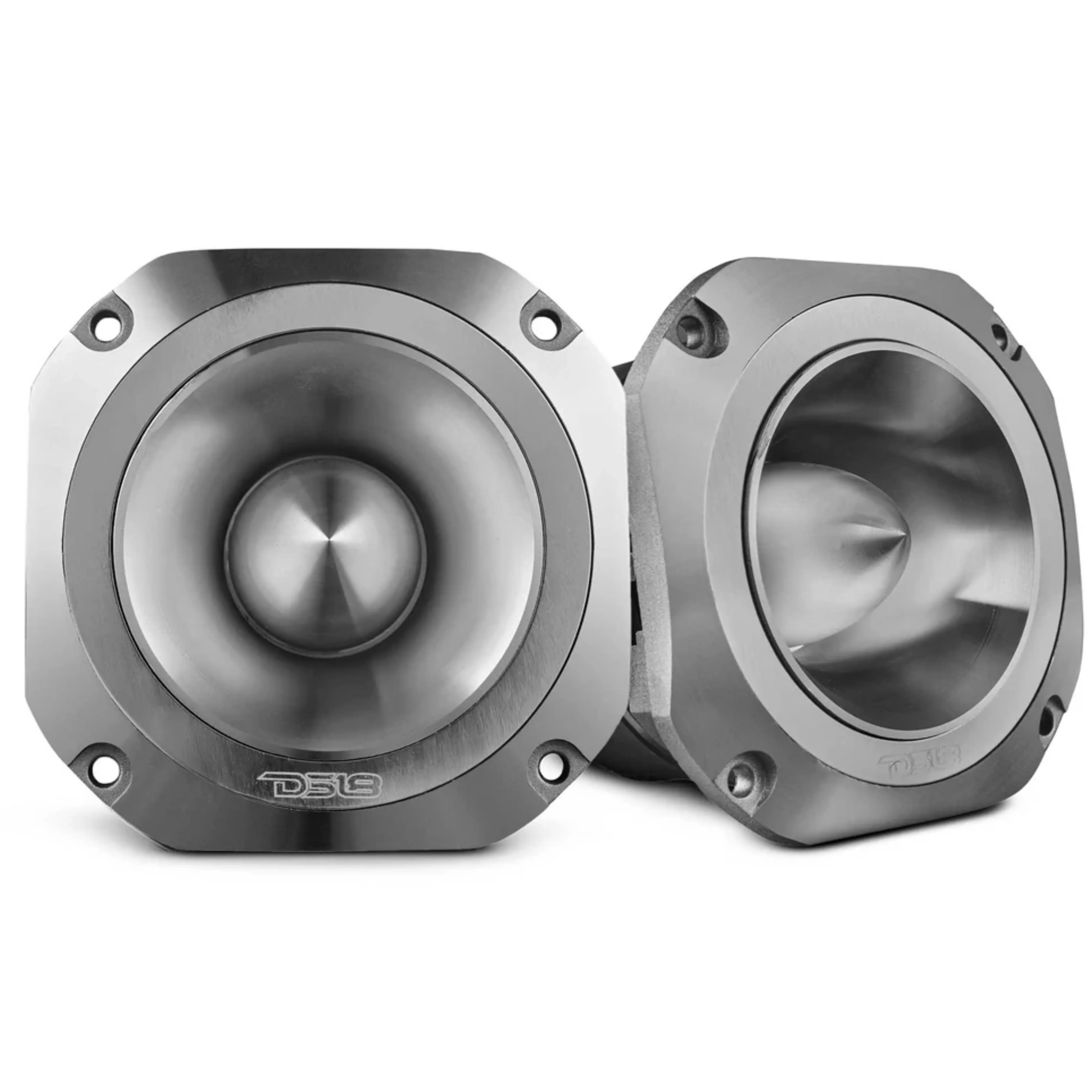 DS18 PRO 4" Tweeter 1.5" Titanium VC 8-Ohm 200-Watt RMS Super Bullet Silver - Image 2