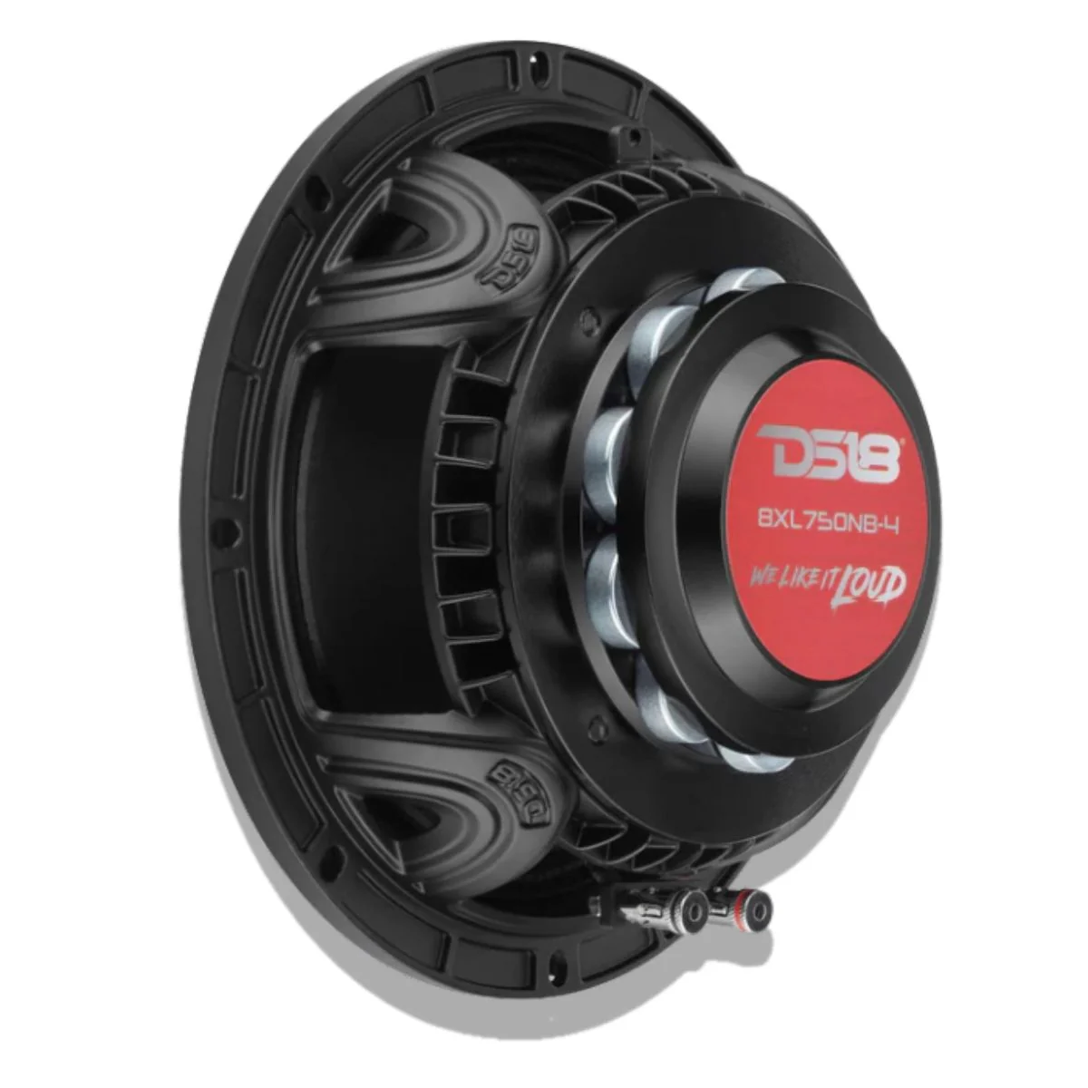 DS18 Pro 8" 375W RMS 4-Ohm Mid-Range Loudspeaker w/ Neo Rings & Aluminum Bullet - Image 4