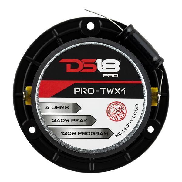 DS18 Red 3000W 4 Channel Amp 4x 3200W PRO-X8.4BM 2x 240W TWX1 Super Tweeters - Image 3