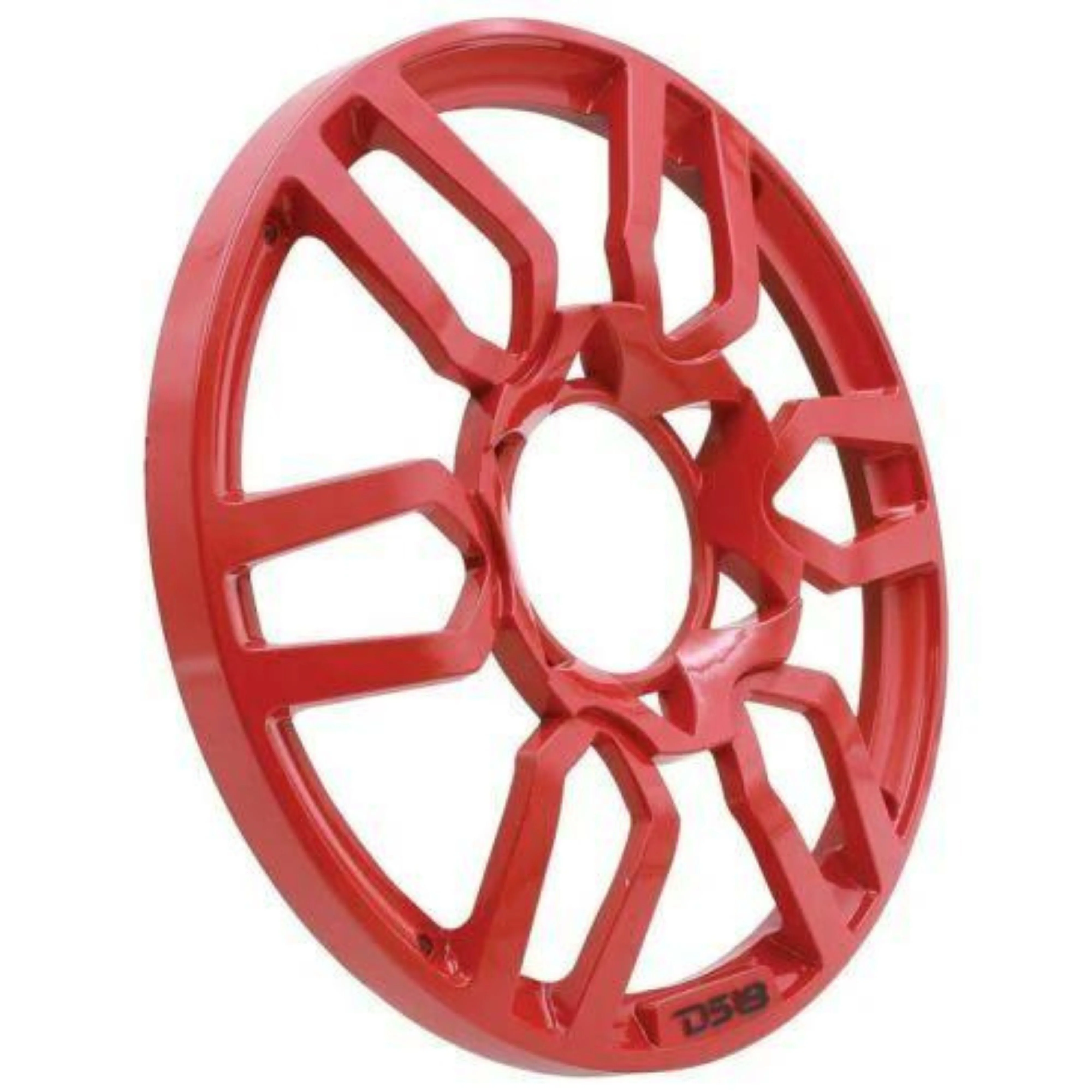 DS18 Speaker Grill Universal 8" Inch Plastic Cover Black 2 PRO-GRILL8 RED