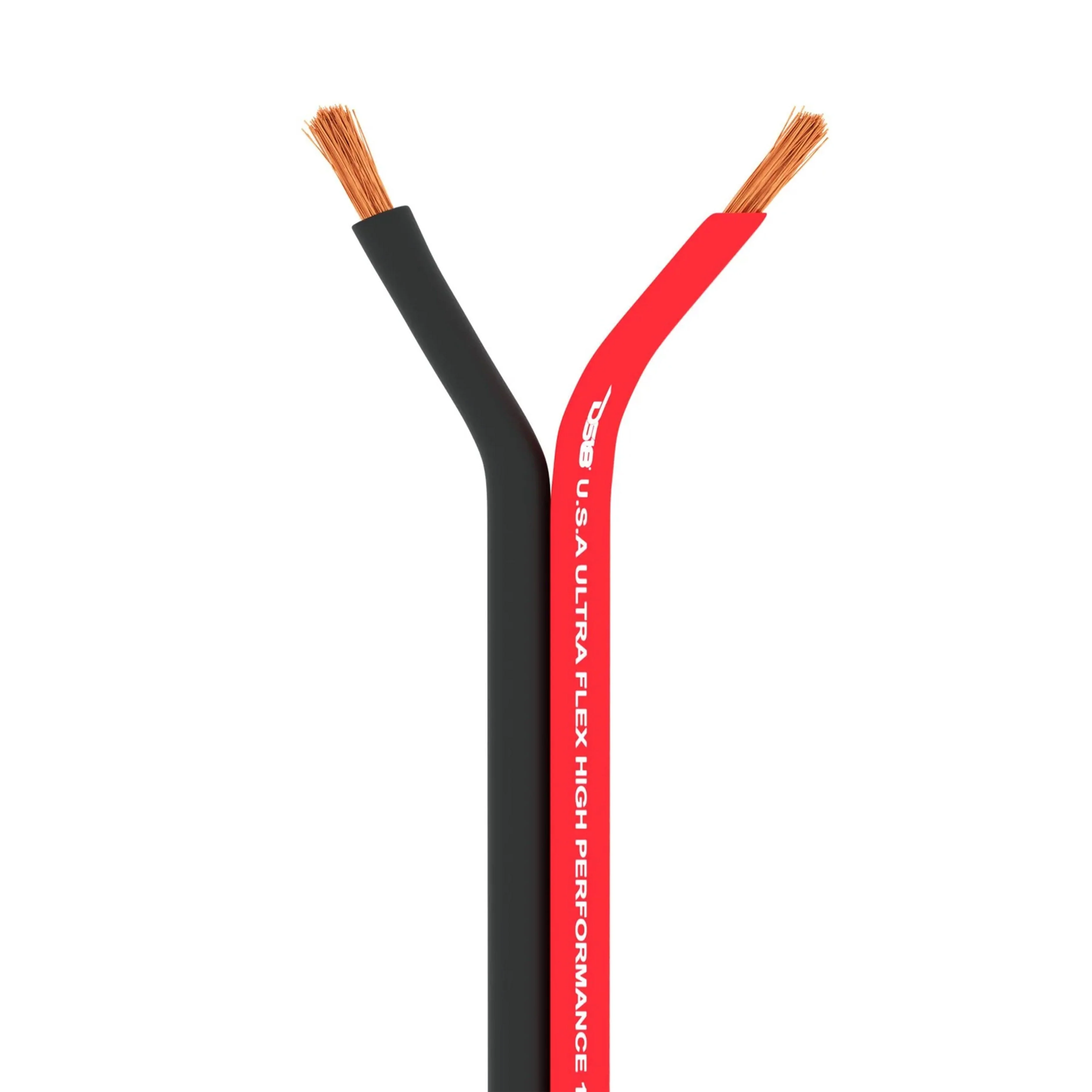 DS18 Ultra Flex 16GA CCA Speaker Wire/Cable Kit 100FT Red/Black - Image 2