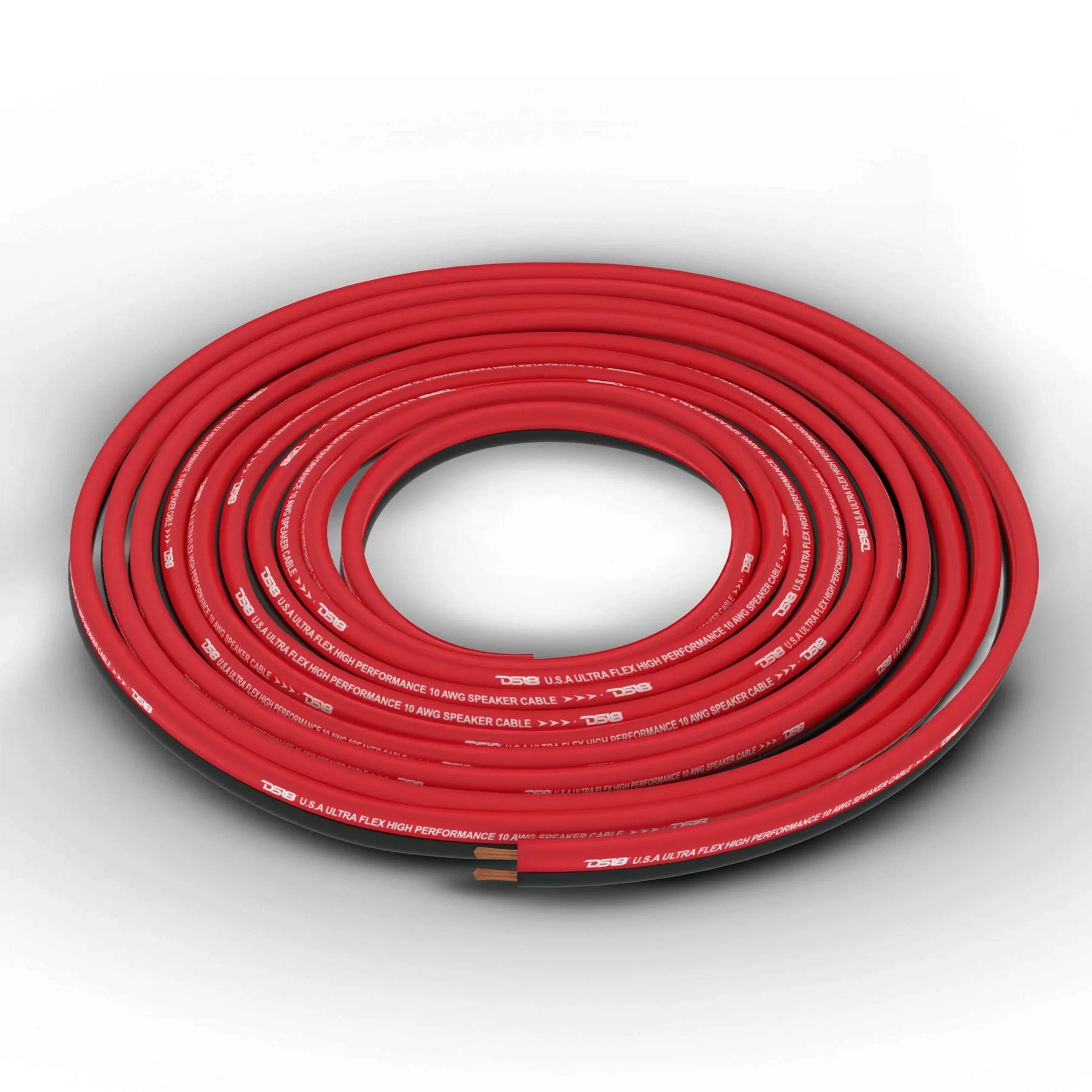 DS18 Ultra Flex 16GA CCA Speaker Wire/Cable Kit 100FT Red/Black - Image 5
