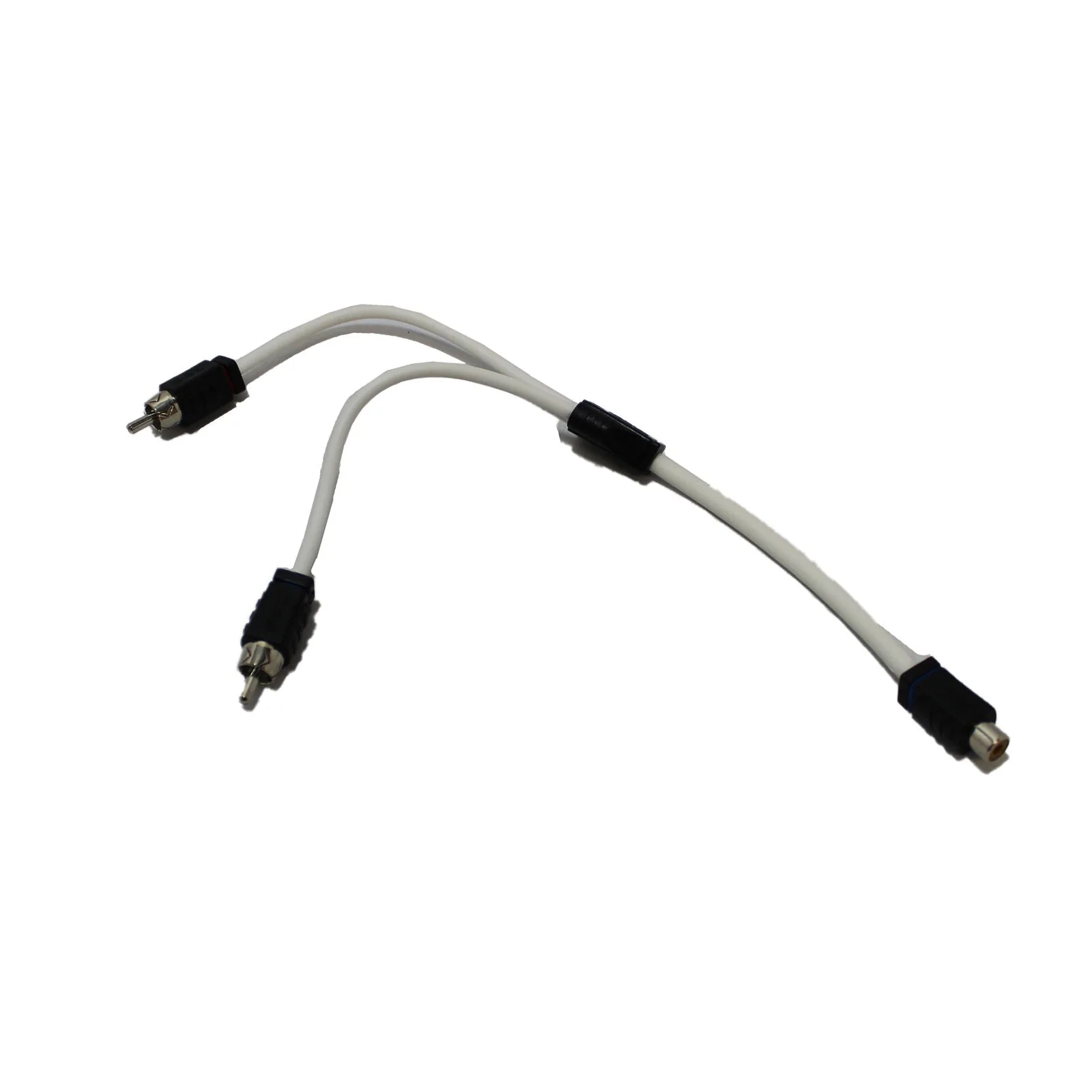 DS18 "Y" RCA Adaptor 1 Female / 2 Male Marine Tinned OFC With Noise Reduction