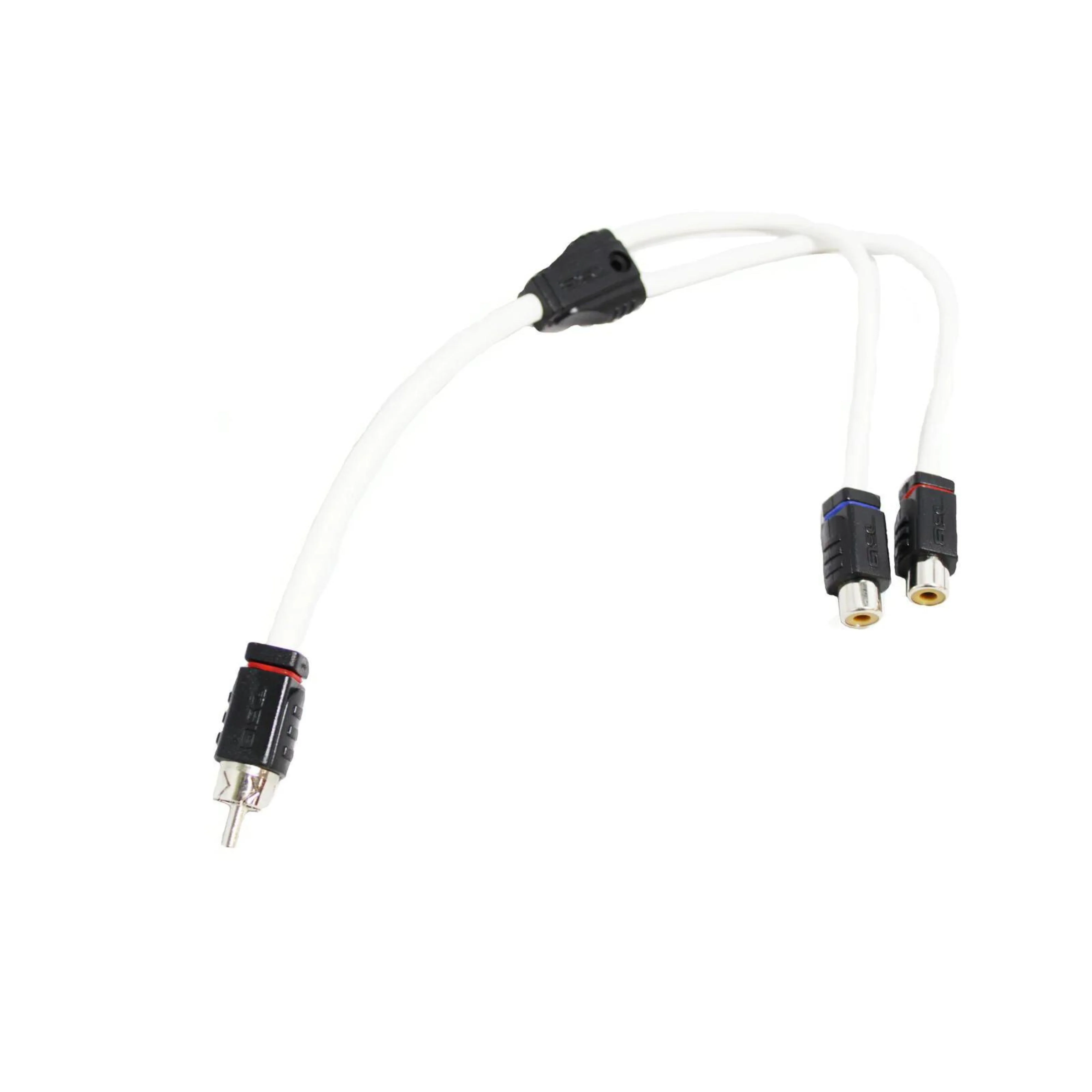 DS18 "Y" RCA Adaptor 2 Female / 1 Male Marine Tinned OFC With Noise Reduction