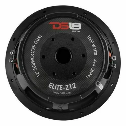 DS18 Z12 12" Subwoofer 1600W Dual 4 Ohm Voice Coil Pro Bass Audio - Image 5
