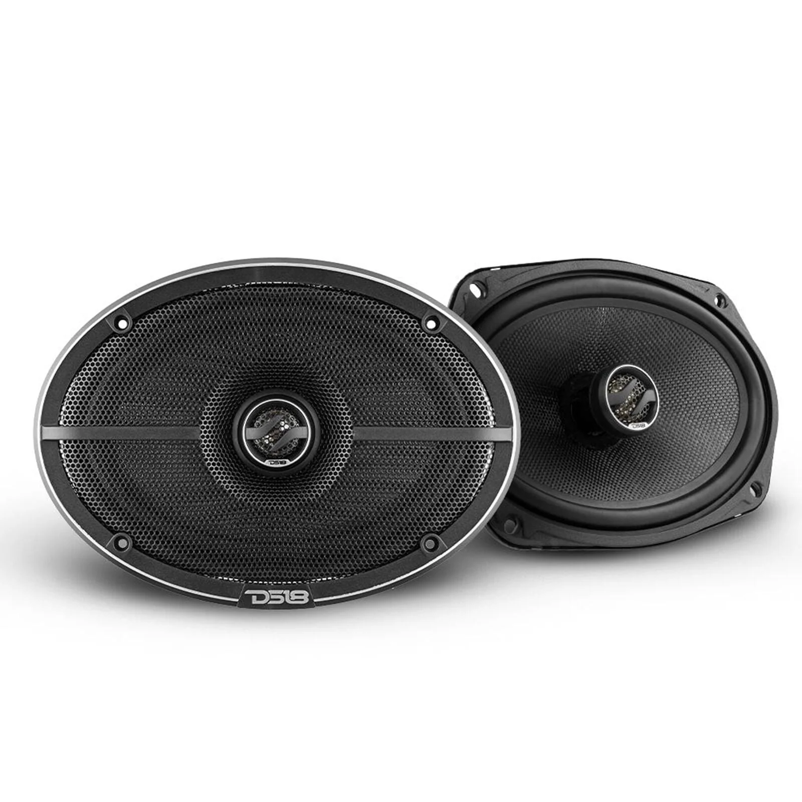 DS18 ZXI 6x9" 360W 2-Way + 6.5" 4-Ohm Car Audio Coaxial Door Speakers
