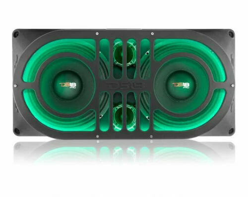 Dual 10" Jeep Midrange Tweeter Enclosure Box Unloaded JK JKU JL DS18 JMID RGB - Image 3