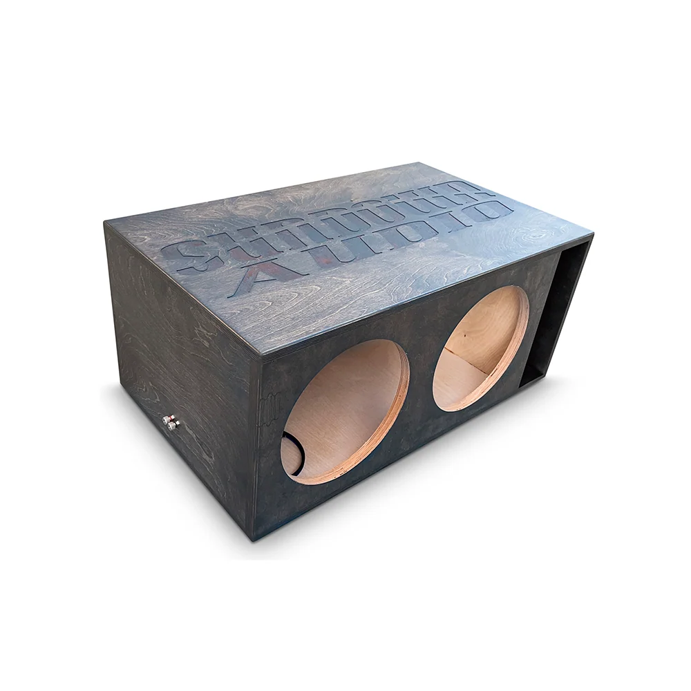 Dual 12" Birch Ported Subwoofer Box for Sundown Zv4 Series