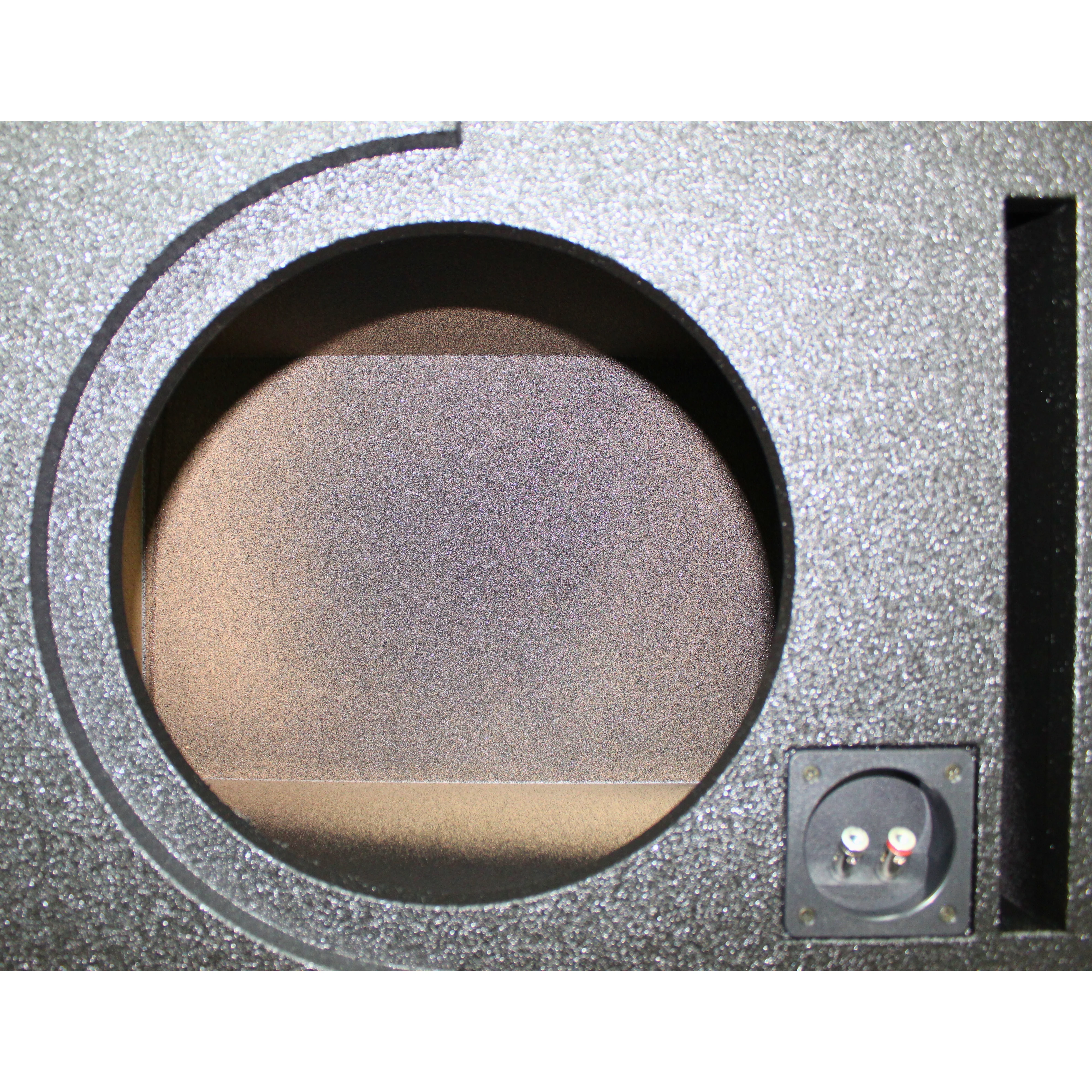 Dual 12" Ported Sprayed Finish King Box for Avalanche/Escalade Midgate Enclosure - Image 2
