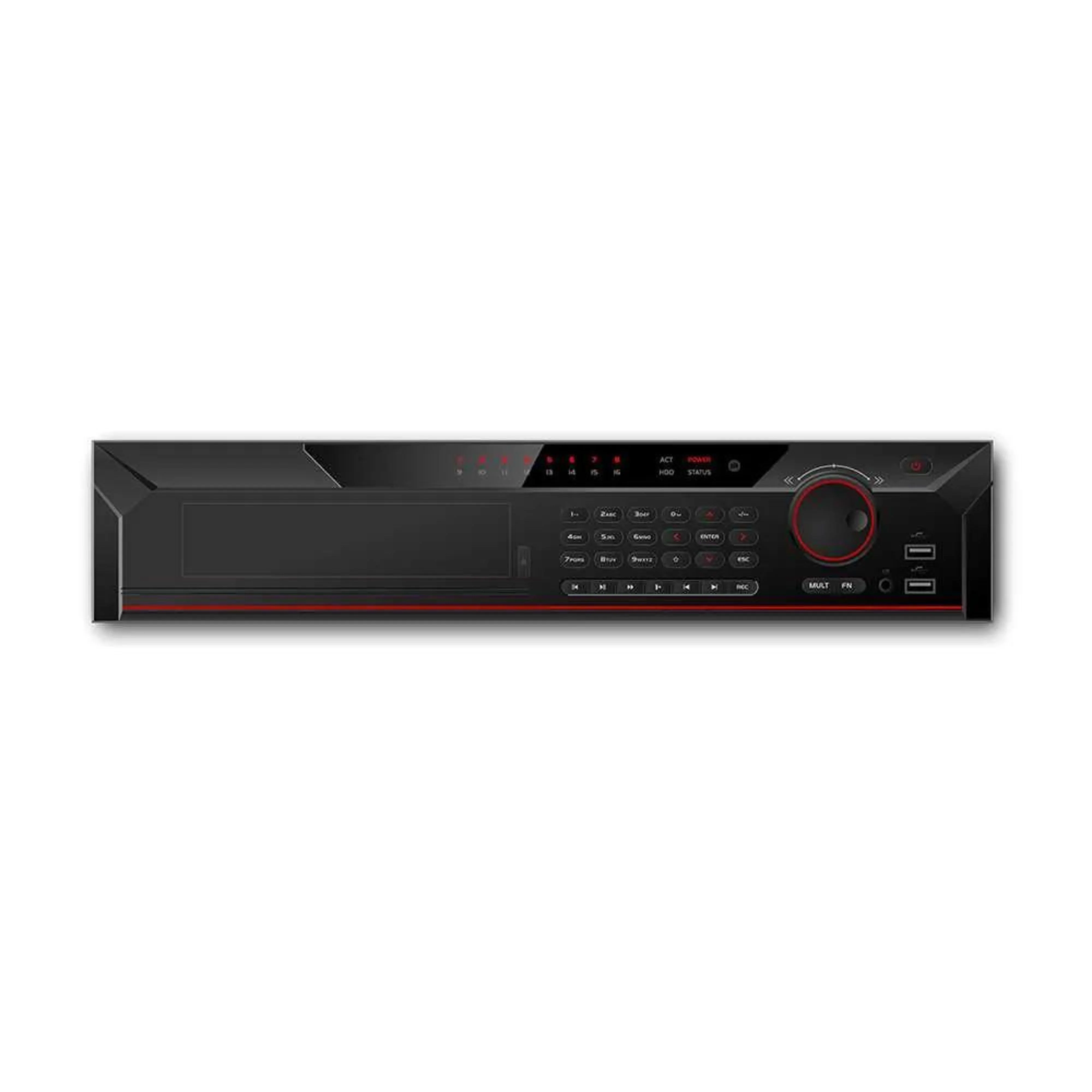 ENS Security 32 CH Penta-brid 4K - N/5MP 2U Digital Video Recorder + 3TB HDD - Image 2