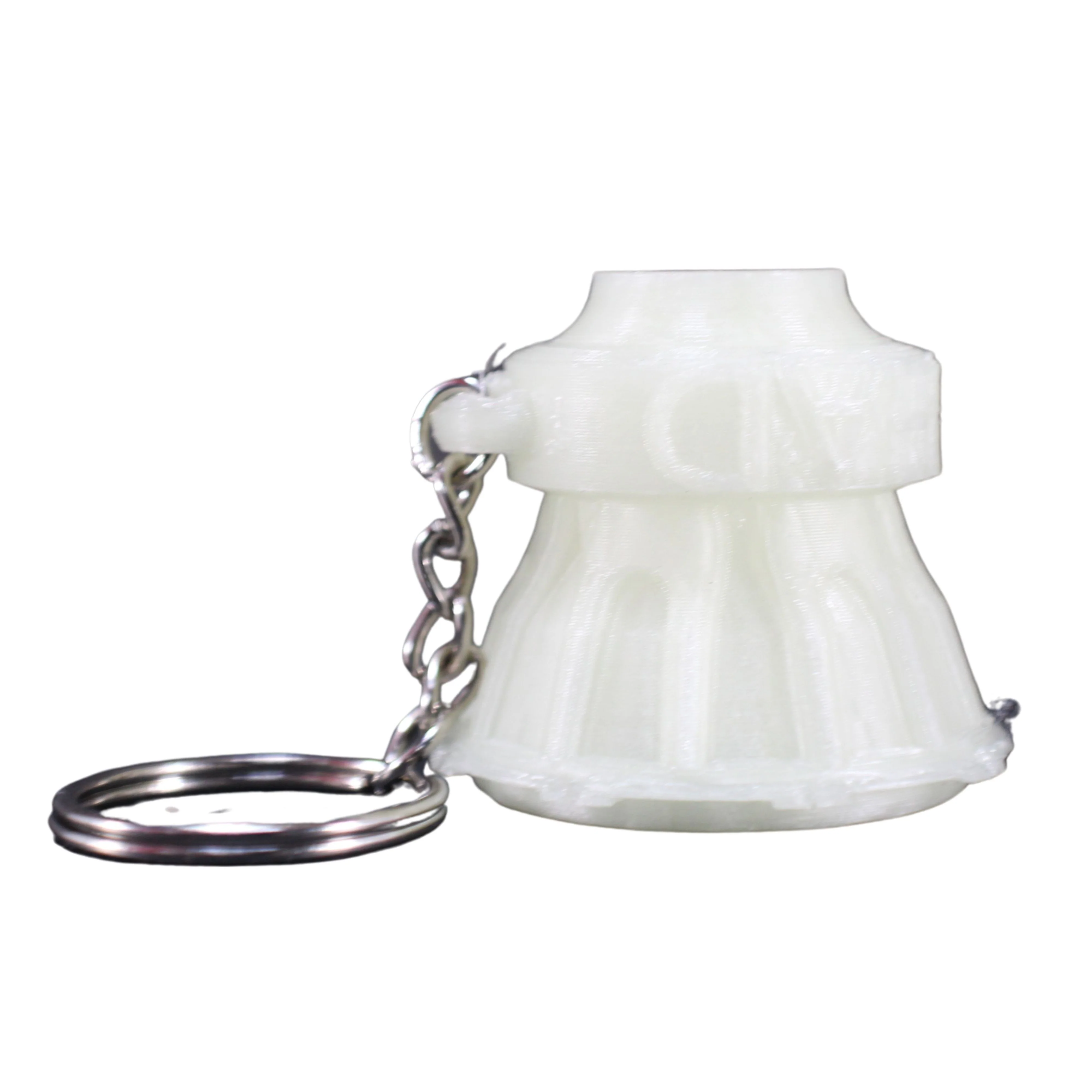 Glow in the Dark 3D Printed "Bass Head" Subwoofer Keychain - Multiple Colors - Image 9