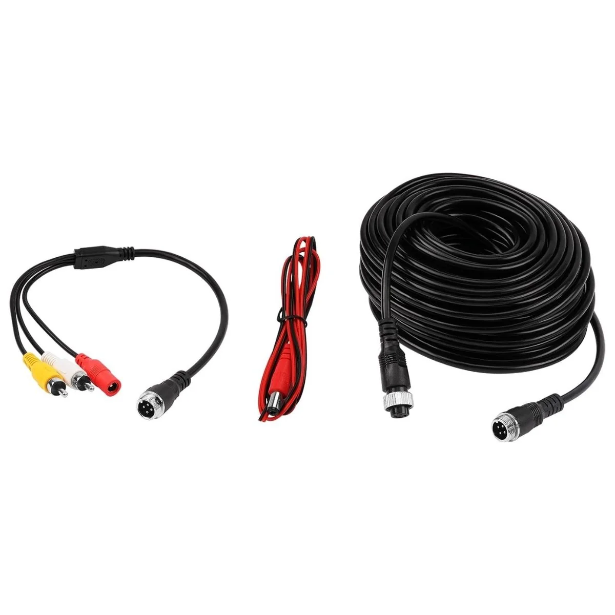 Heavy Duty Truck / RV / Trailer Rearview Backup Camera, 1080P/720P HD, 130° Wide Angle, 18 IR Night Vision, IP67 Waterproof, 65.6ft Cable, 4-Pin AV - Image 6