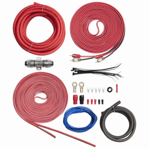 Install Bay 1500 Watt 4 Gauge OFC Copper Amp Kit