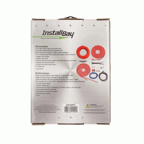 Install Bay 1500 Watt 4 Gauge OFC Copper Amp Kit - Image 3