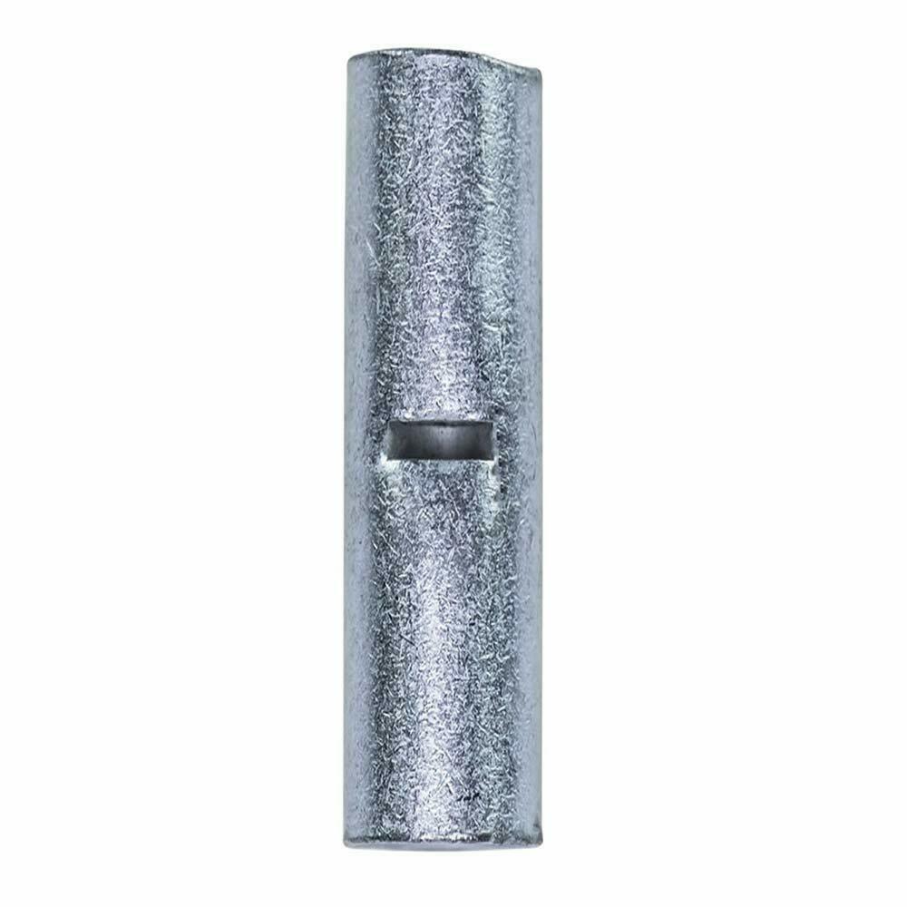 Install Bay 8 Gauge Uninsulated Butt Connector 25 Pieces UBC8