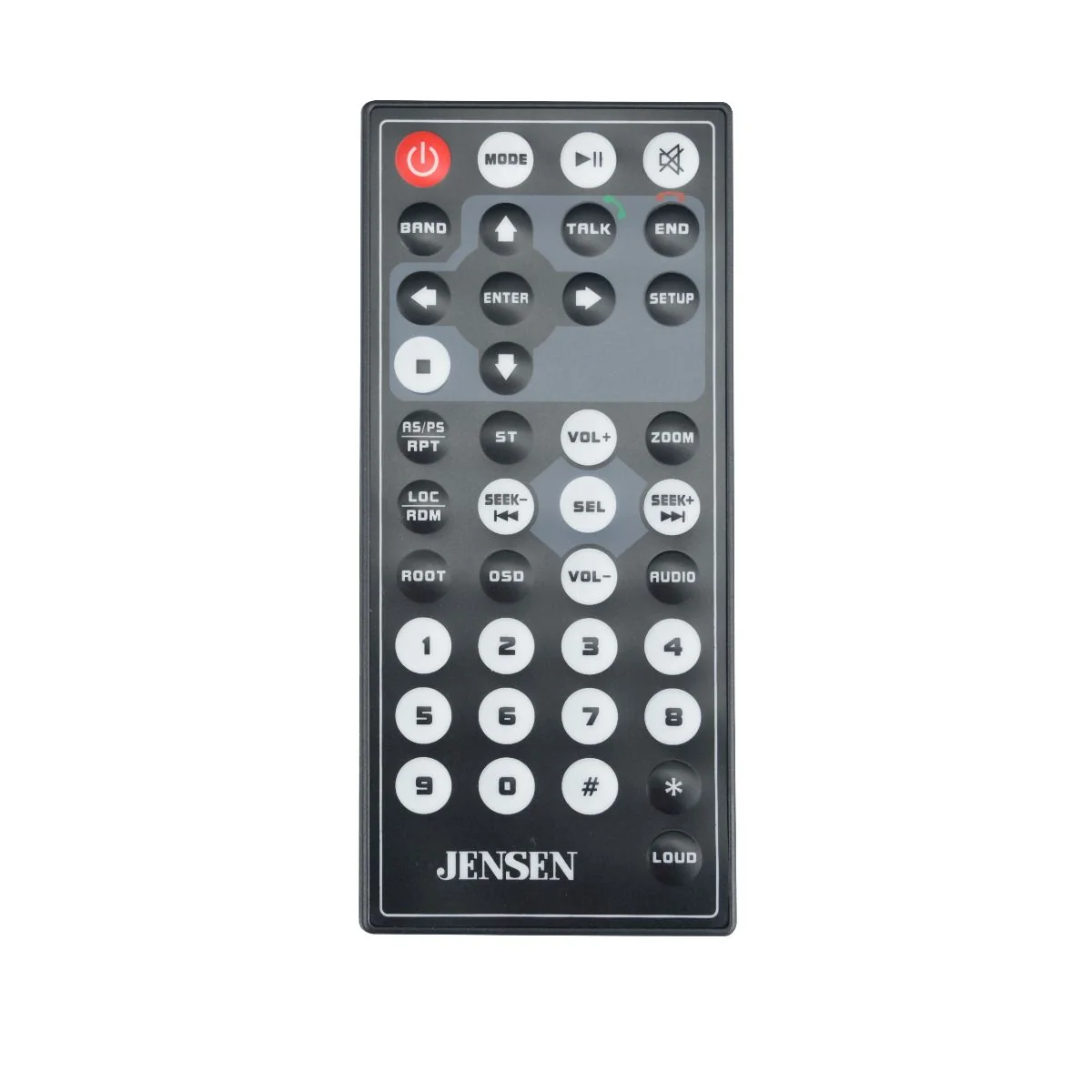 Jensen CMM710 10.1" Touchscreen Bluetooth Single Din Digital Multimedia Receiver - Image 3