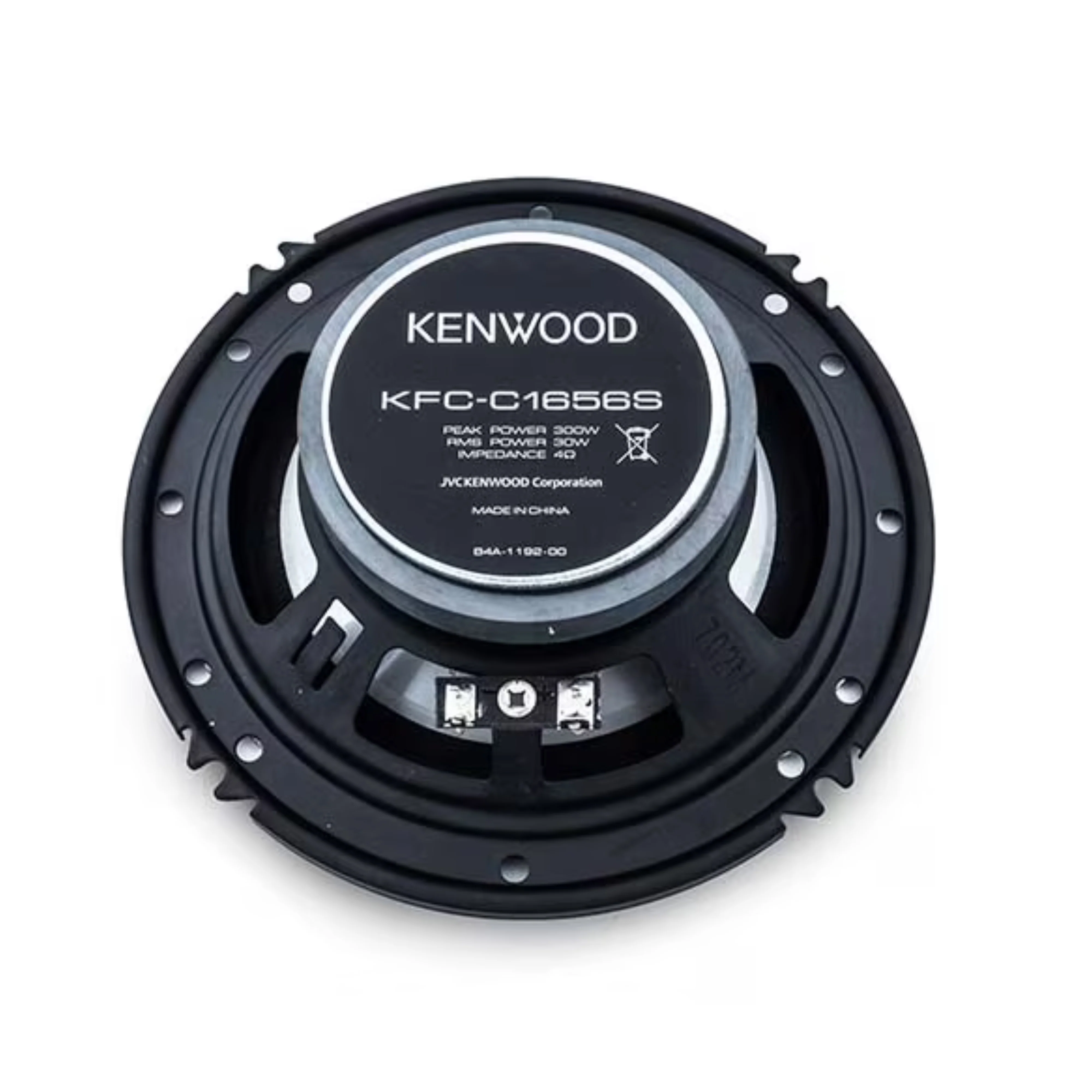 Kenwood 300 Watt 6.5-Inch Dual Cone Stereo Car Audio Speaker Pair KFC-1656S - Image 2