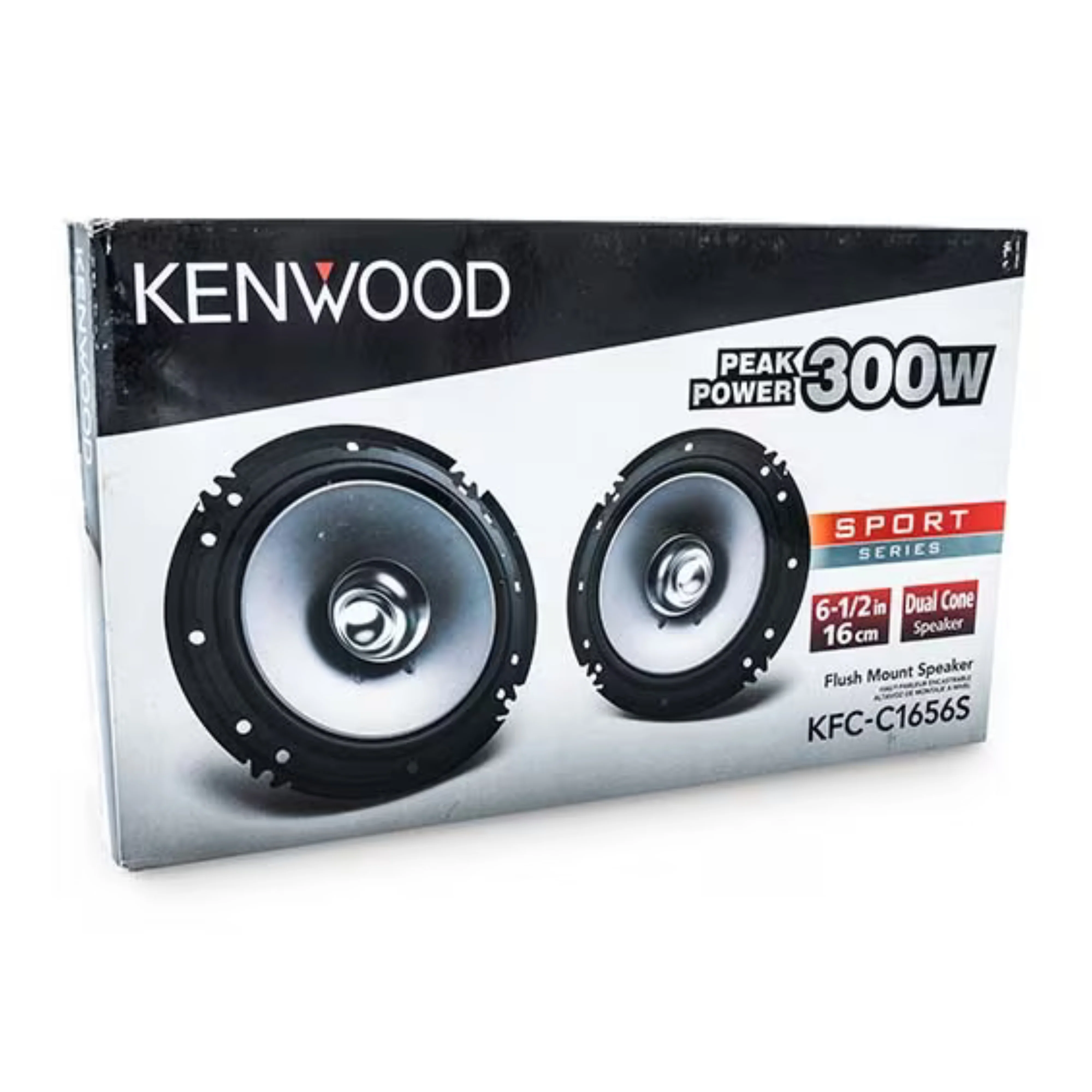 Kenwood 300 Watt 6.5-Inch Dual Cone Stereo Car Audio Speaker Pair KFC-1656S - Image 7