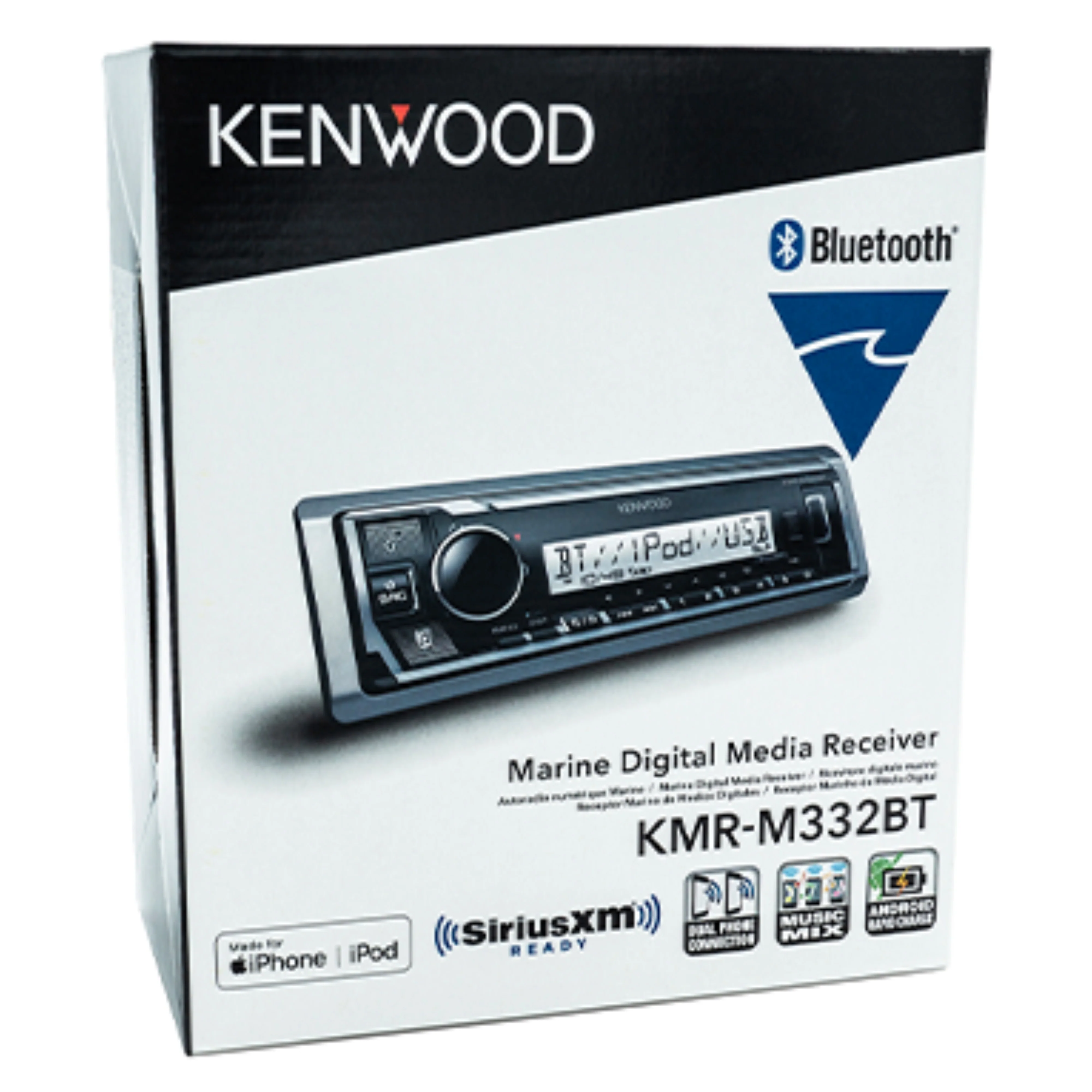 Kenwood Digital Media Receiver /w Bluetooth & (2) 6.5" Marine/Motorsports Speakers - Image 5