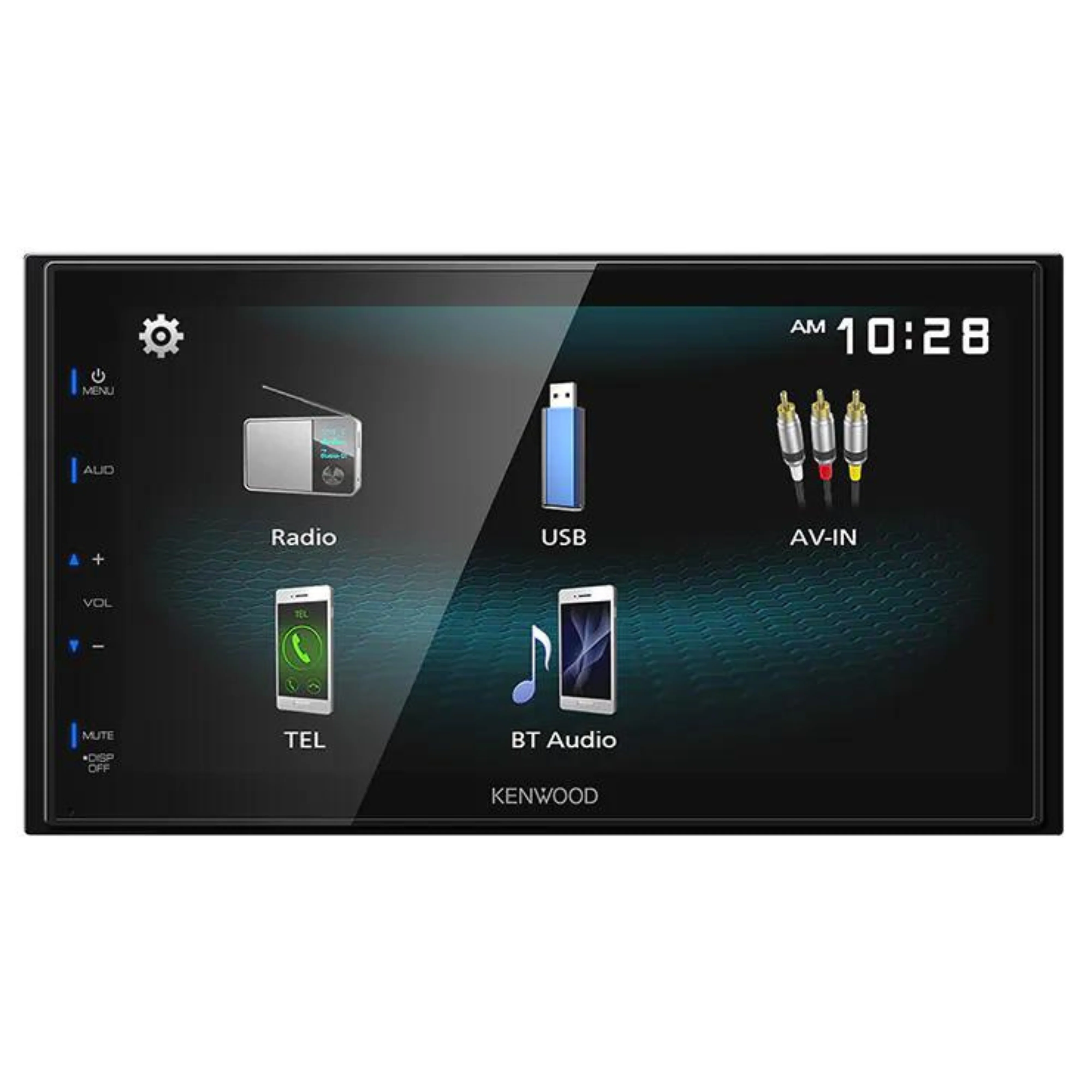 Kenwood DMX129BT Digital Multimedia Receiver & Kenwood Universal Backup Camera - Image 2