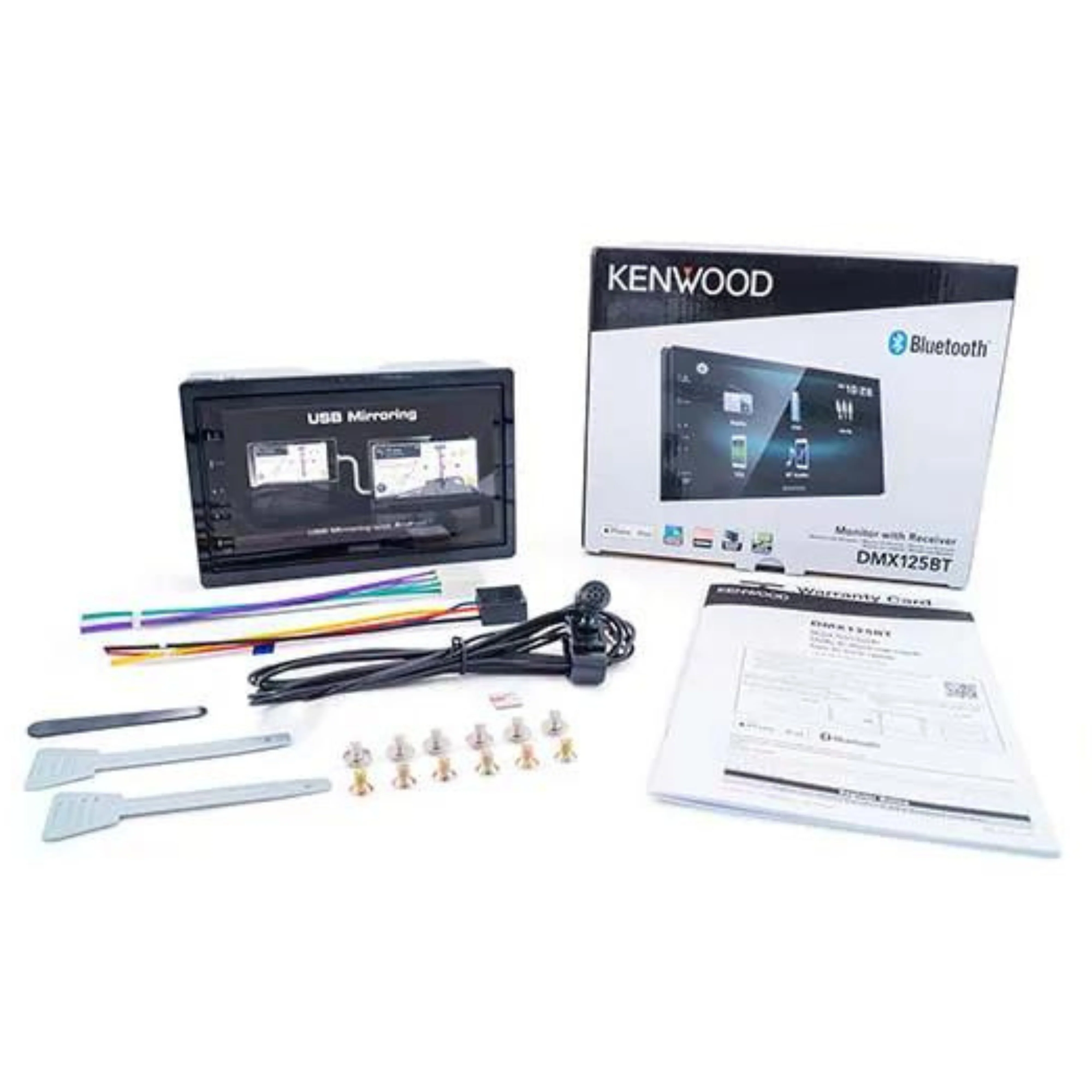 Kenwood DMX129BT Digital Multimedia Receiver & Kenwood Universal Backup Camera - Image 4