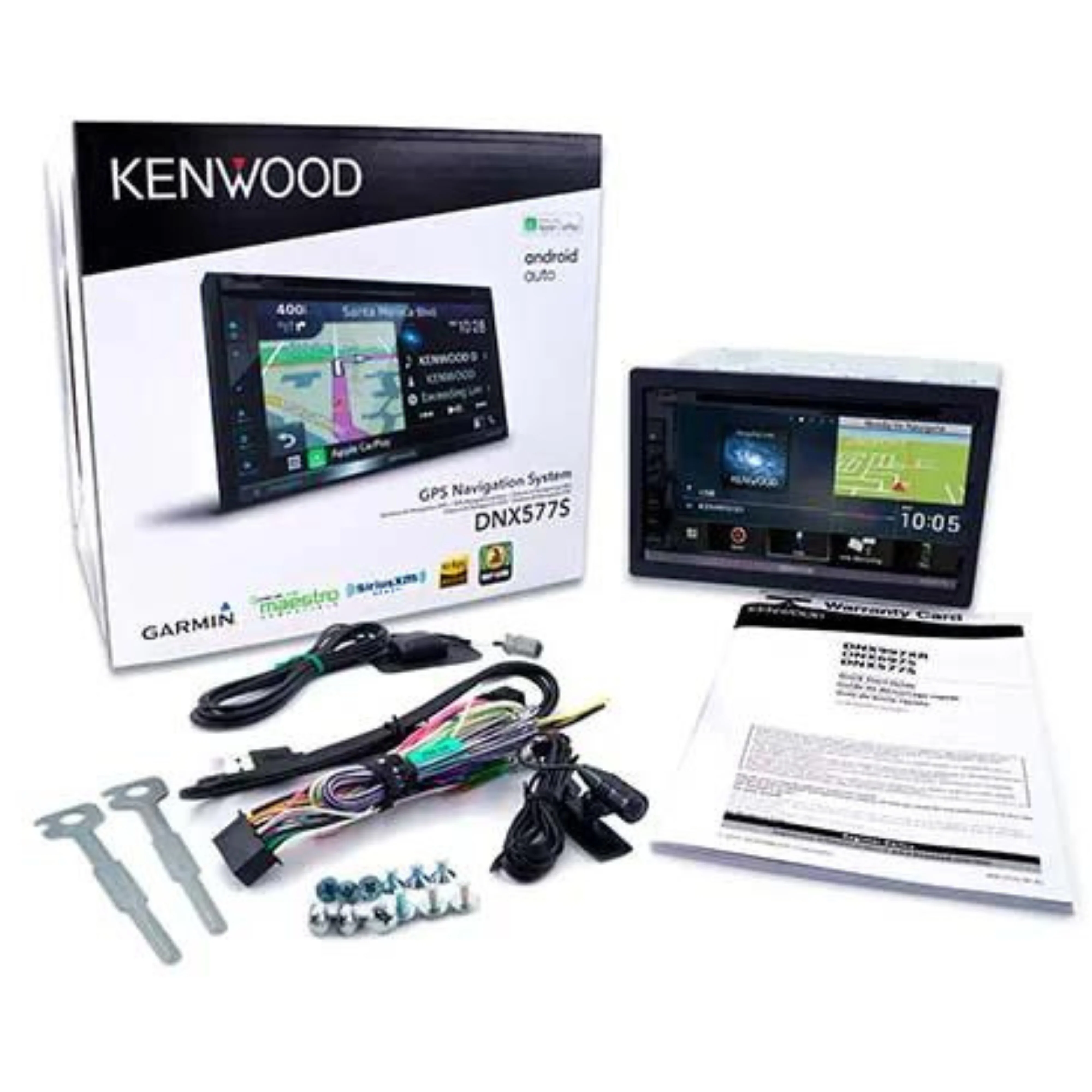 Kenwood DNX577S GPS Navigation System 6.8" w/ Universal Rear View Camera - Image 9