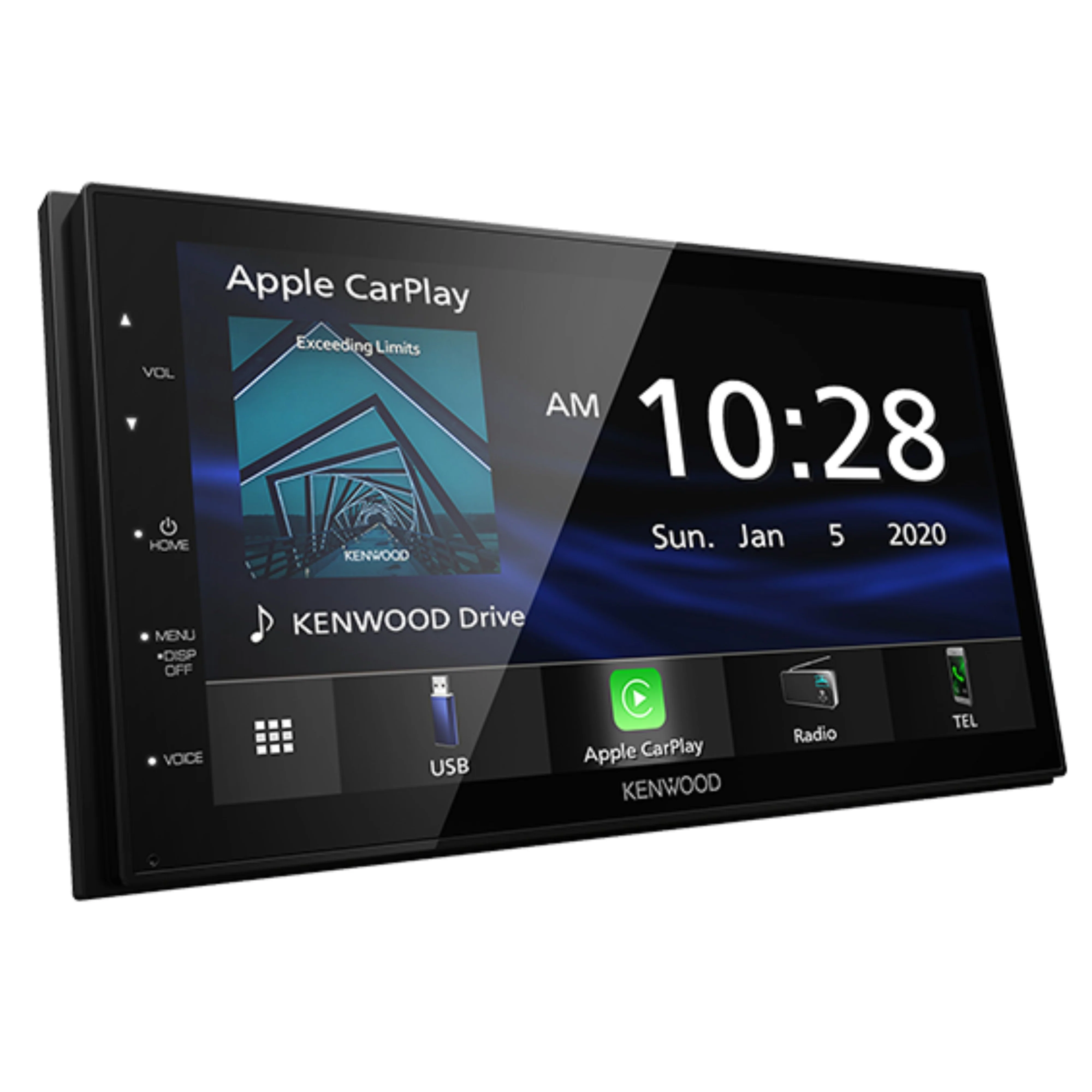 Kenwood Nav and Receiver KW-DMX47S and Kenwood 300W 6.5 Speakers KFC-1666S - Image 2