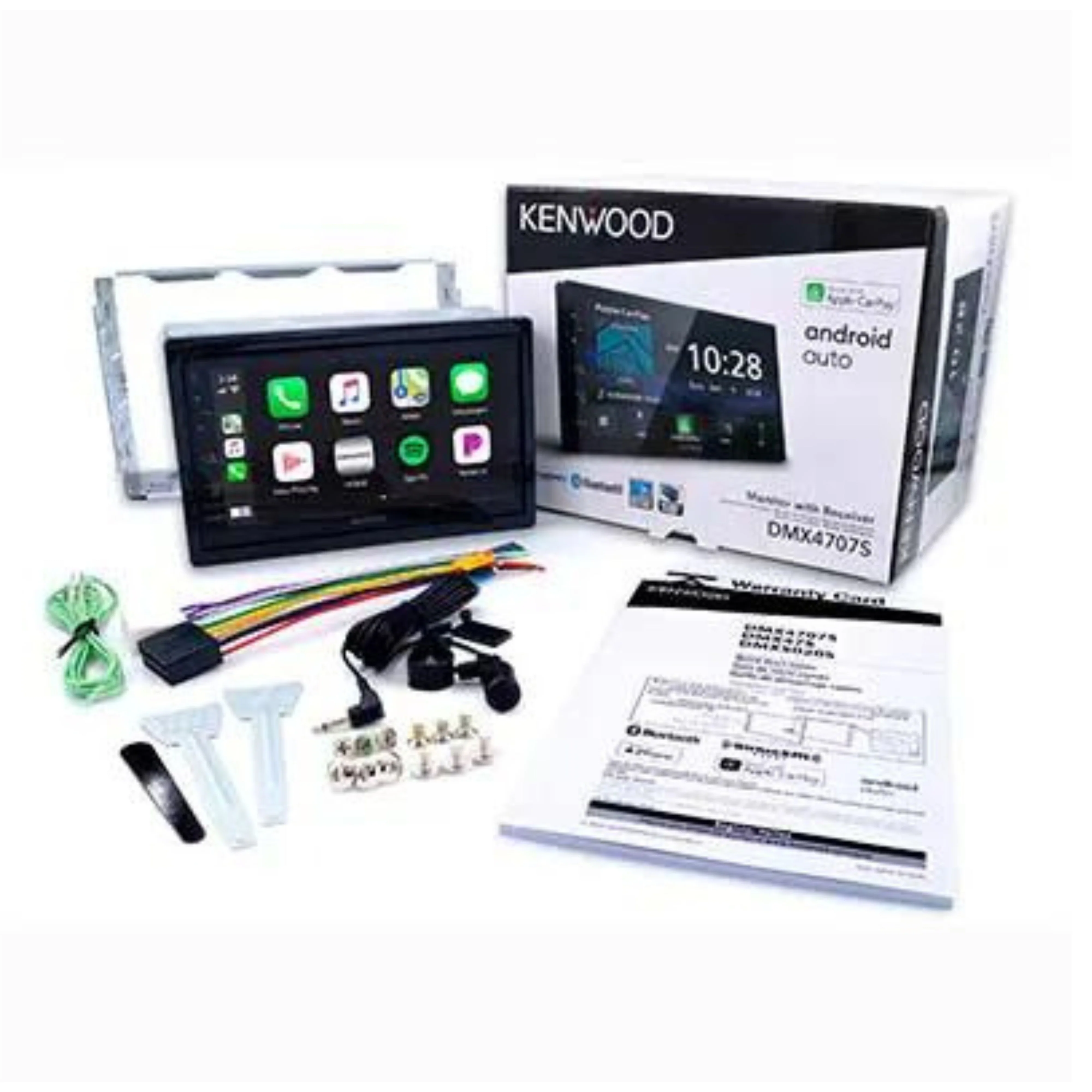 Kenwood Nav and Receiver KW-DMX47S and Kenwood 300W 6.5 Speakers KFC-1666S - Image 4