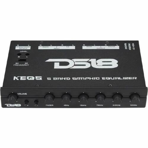 KEQ5 5 Band Graphic Equalizer 6 Ch 5V + 2 x 18" 2 Ch RCA M2M - Image 3