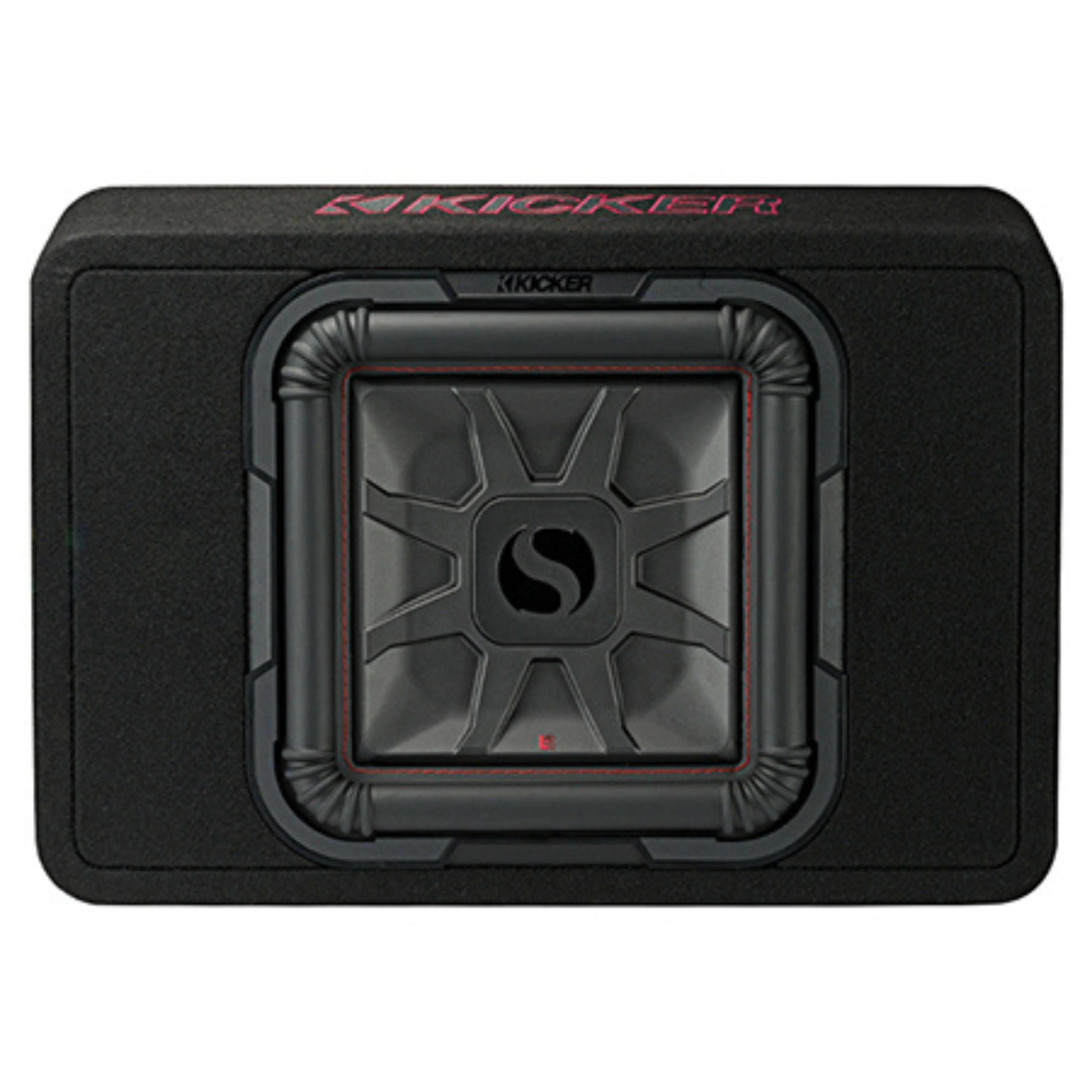 Kicker TL7T Series Compact 12" 600W RMS 2-Ohm Loaded Subwoofer Enclosure - Image 2