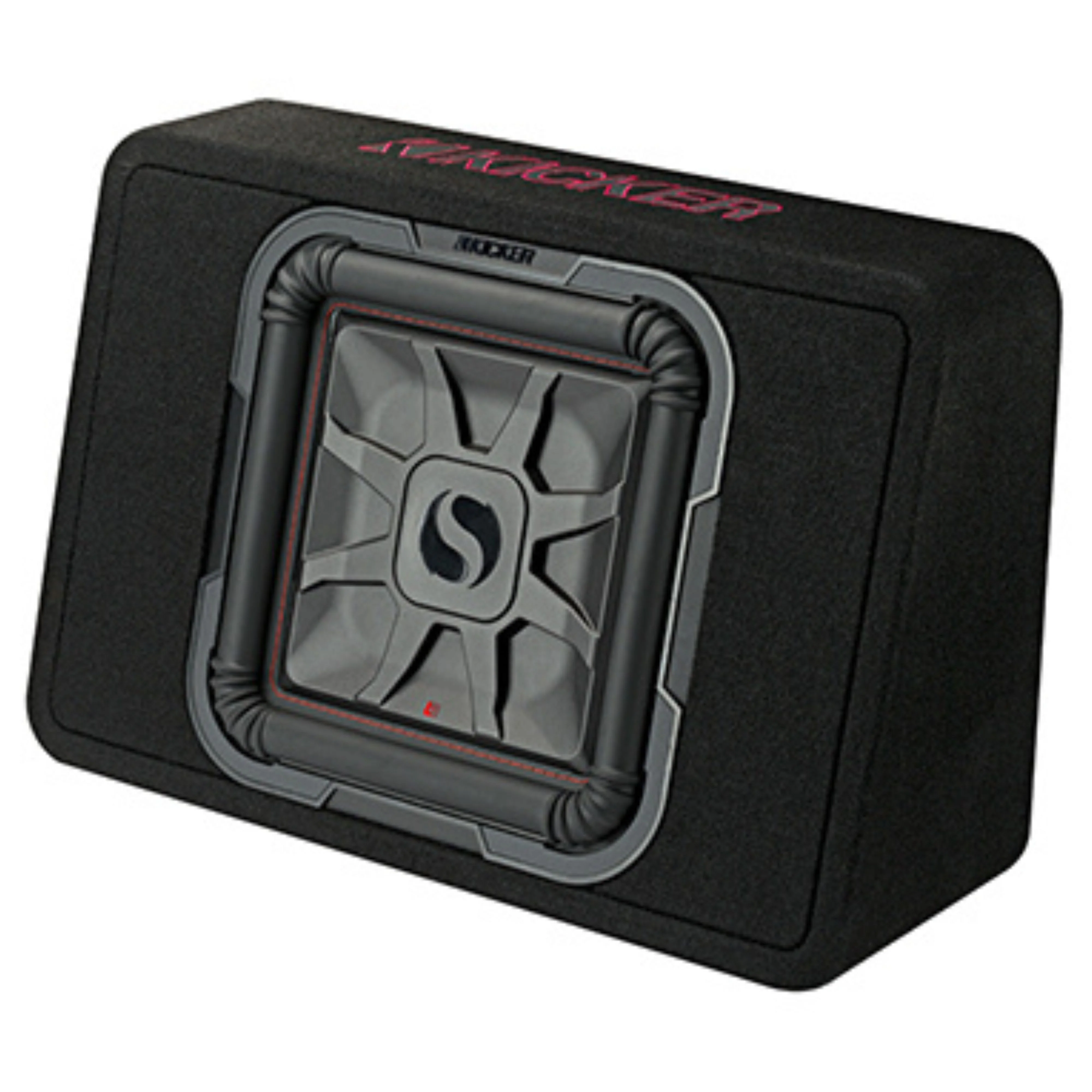 Kicker TL7T Series Compact 12" 600W RMS 2-Ohm Loaded Subwoofer Enclosure - Image 3