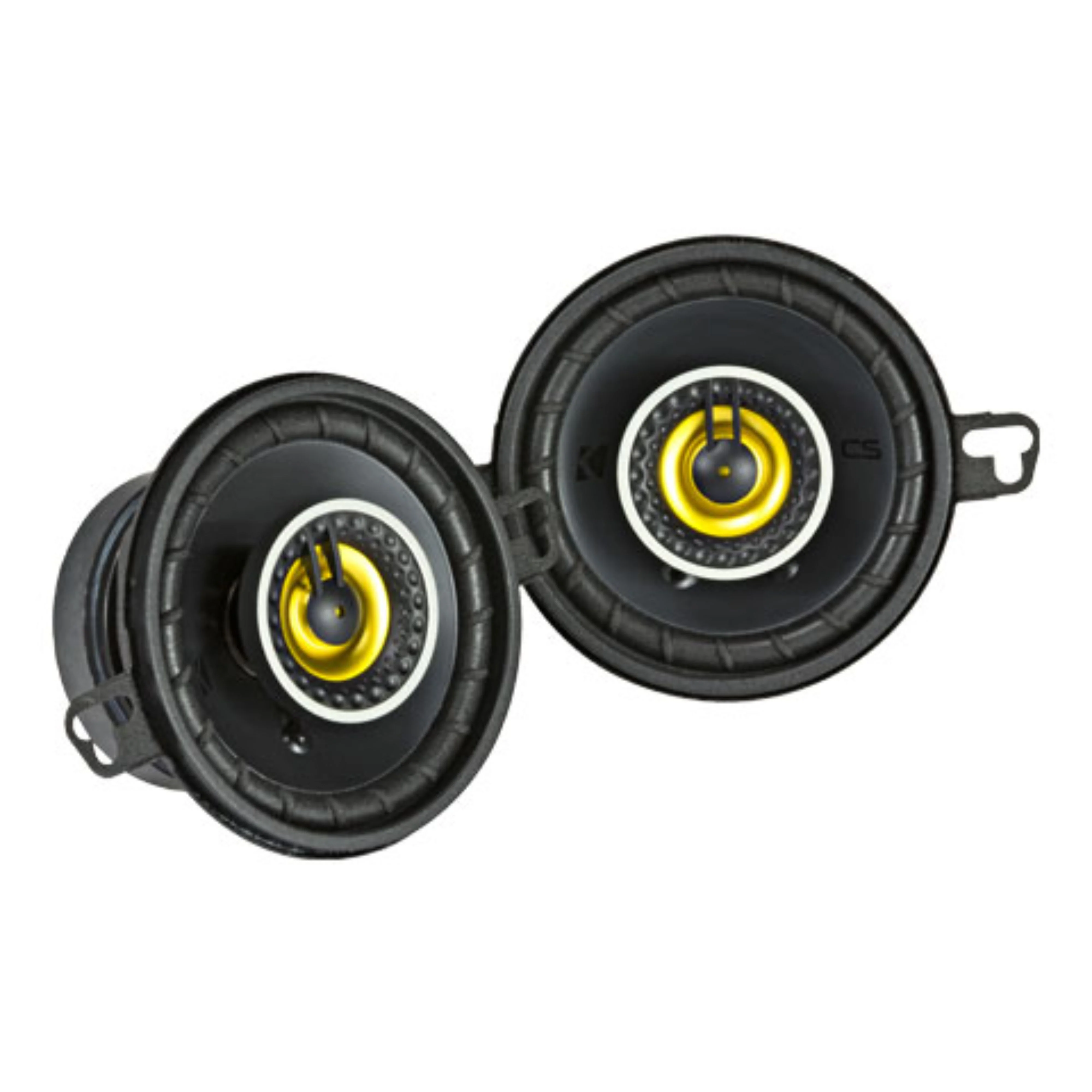 Kicker 3.5" 2-Way Coaxial Speakers Pair 4-Ohm 45W RMS Car Audio 46CSC354