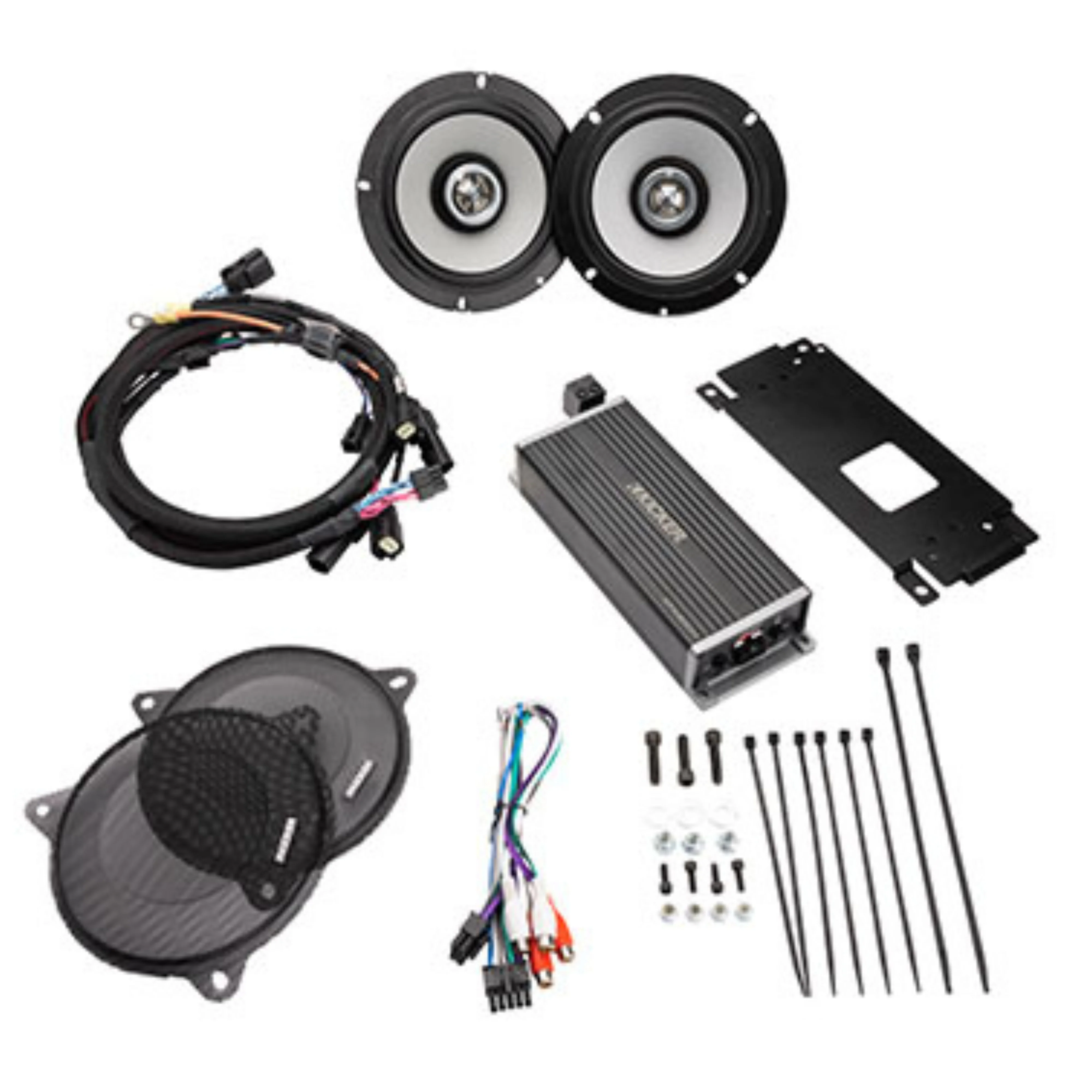 Kicker 6.5" 2014+ Audio Kit Harley Davidson Street/Electra/Ultra Glide Fairings