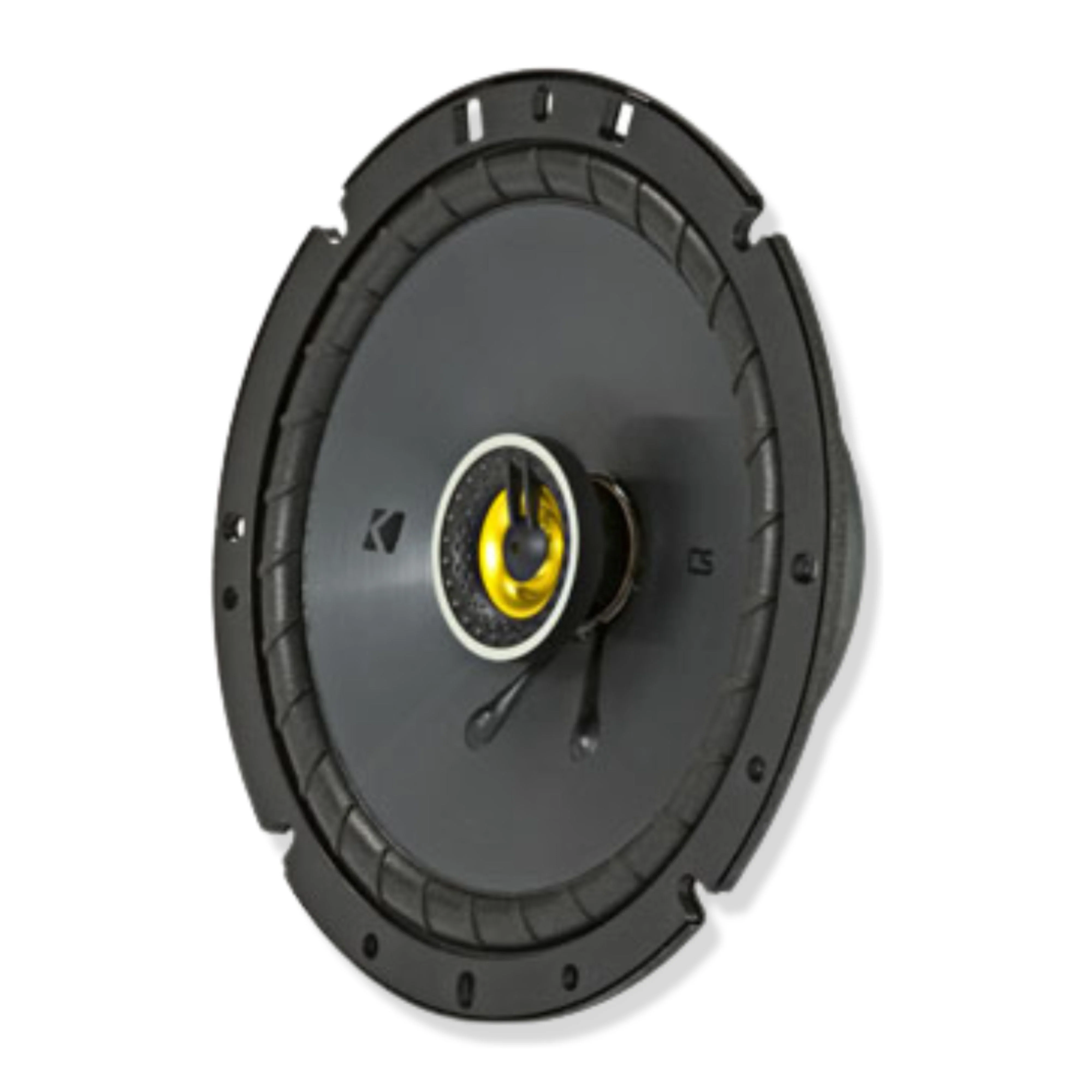 Kicker Pair 6.75" Coaxial 2 Way Speakers 300W 4 Ohm Car Audio Black 46CSC674 - Image 2