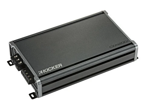 Kicker CX Series Monoblock Class D 1200W RMS 1-Ohm Amplifier - 46CXA12001T - Image 2