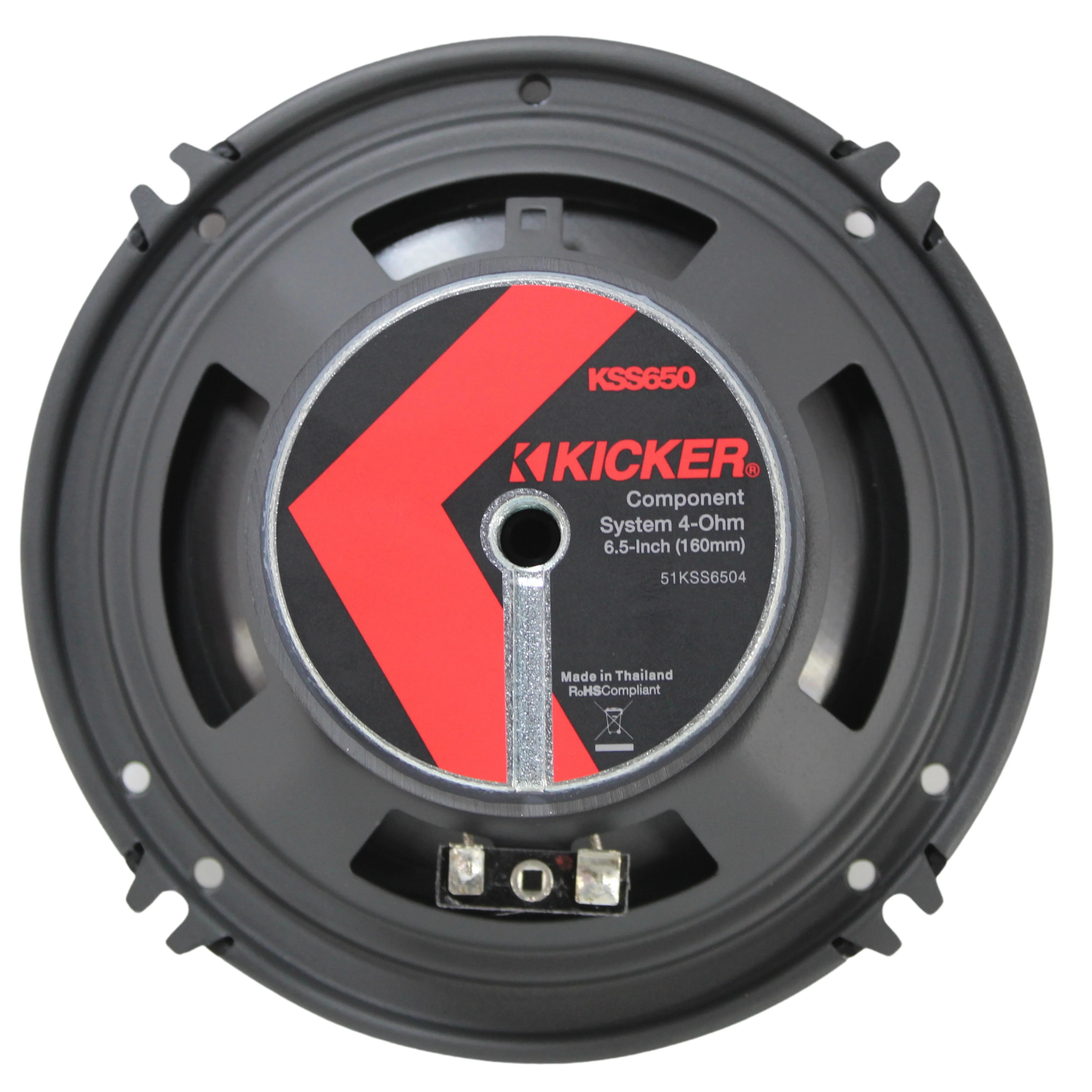 Kicker KS Series 6.5" 4 Ohm 125 Watts Component Speaker system 51KSS6504 - Image 3