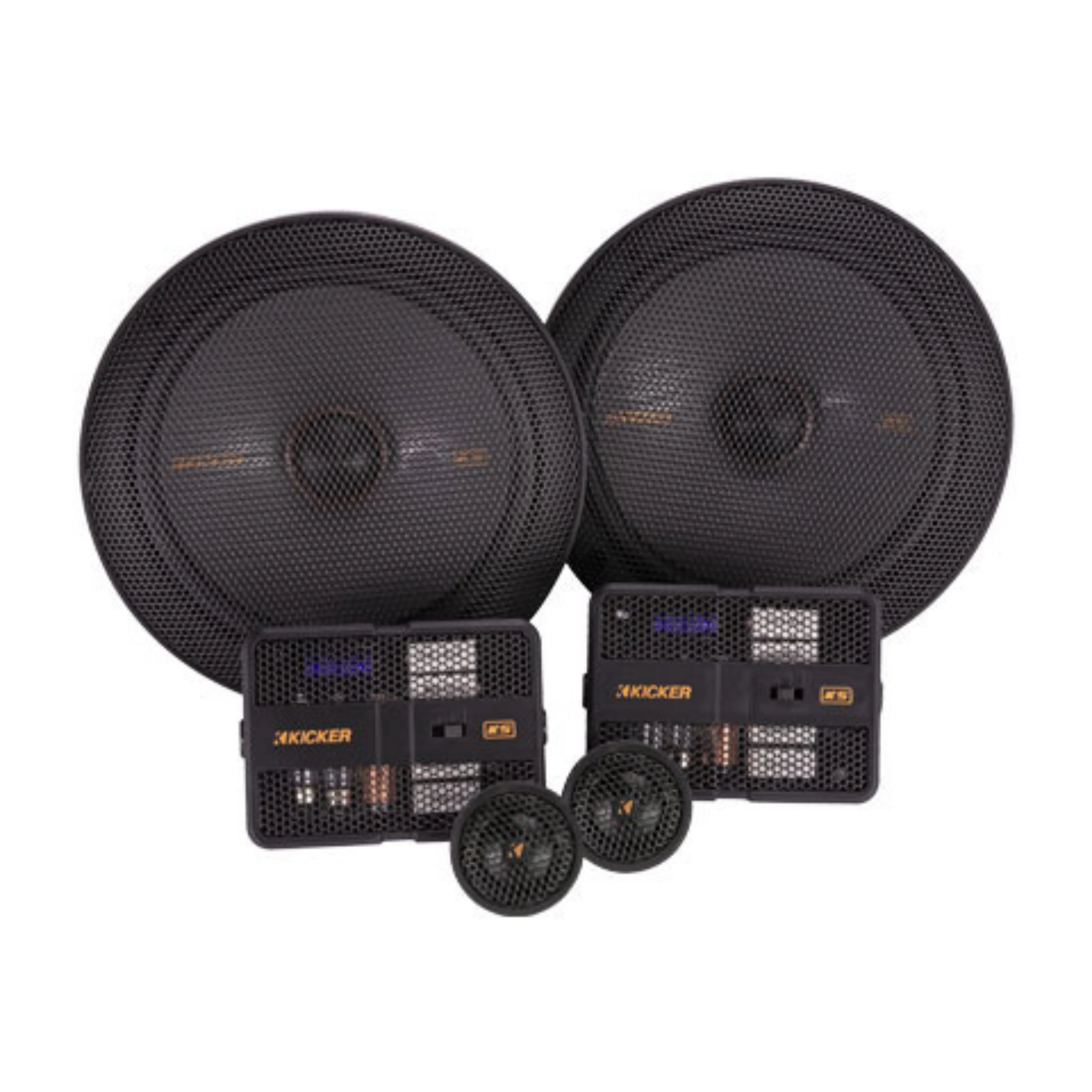 Kicker KS Series 6.75" 4 Ohm 125 Watts Component Speaker system 51KSS6704 - Image 2