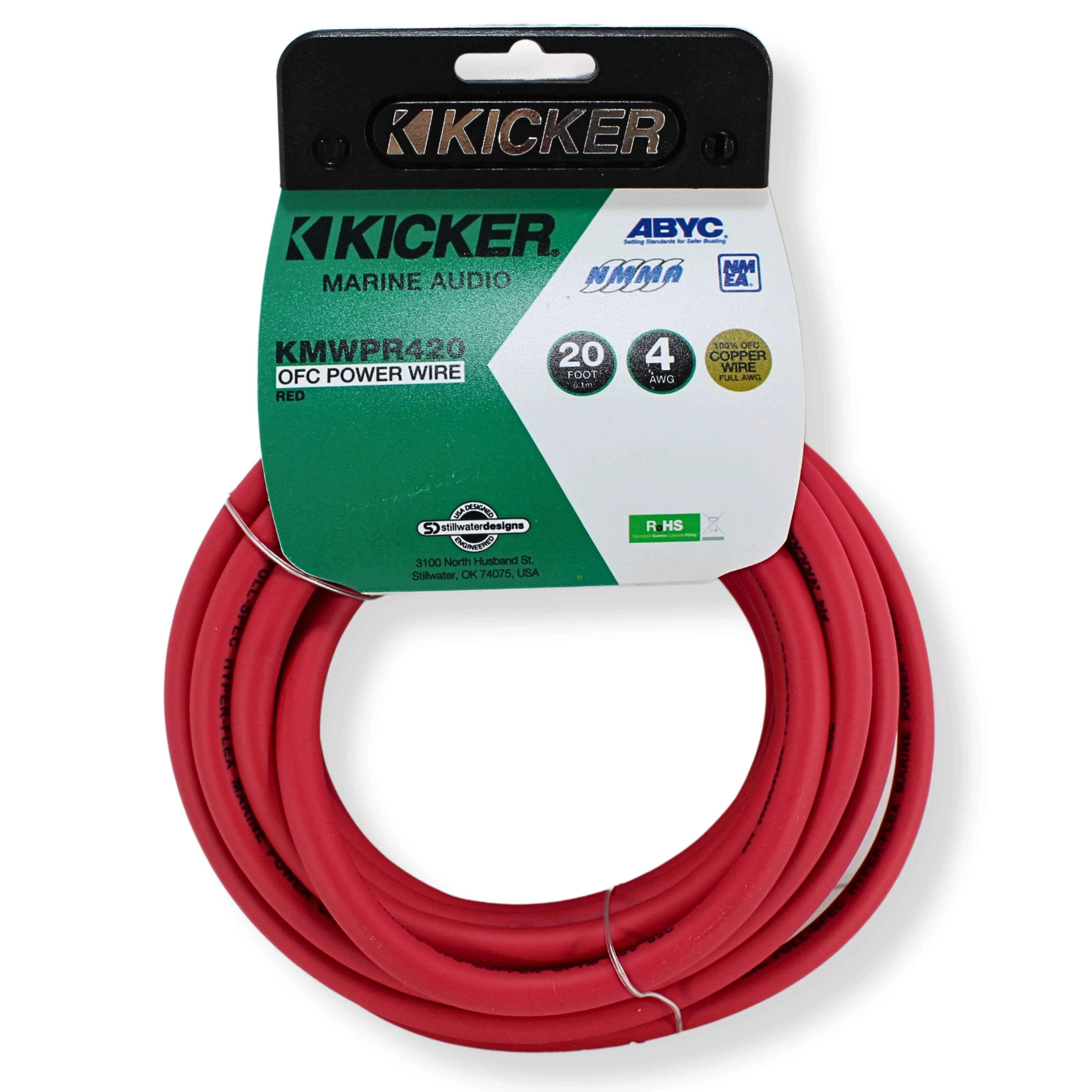 20FT 4 Gauge Marine Tinned OFC Power/Ground Wire Kicker Lot Cut By The Foot - Image 2