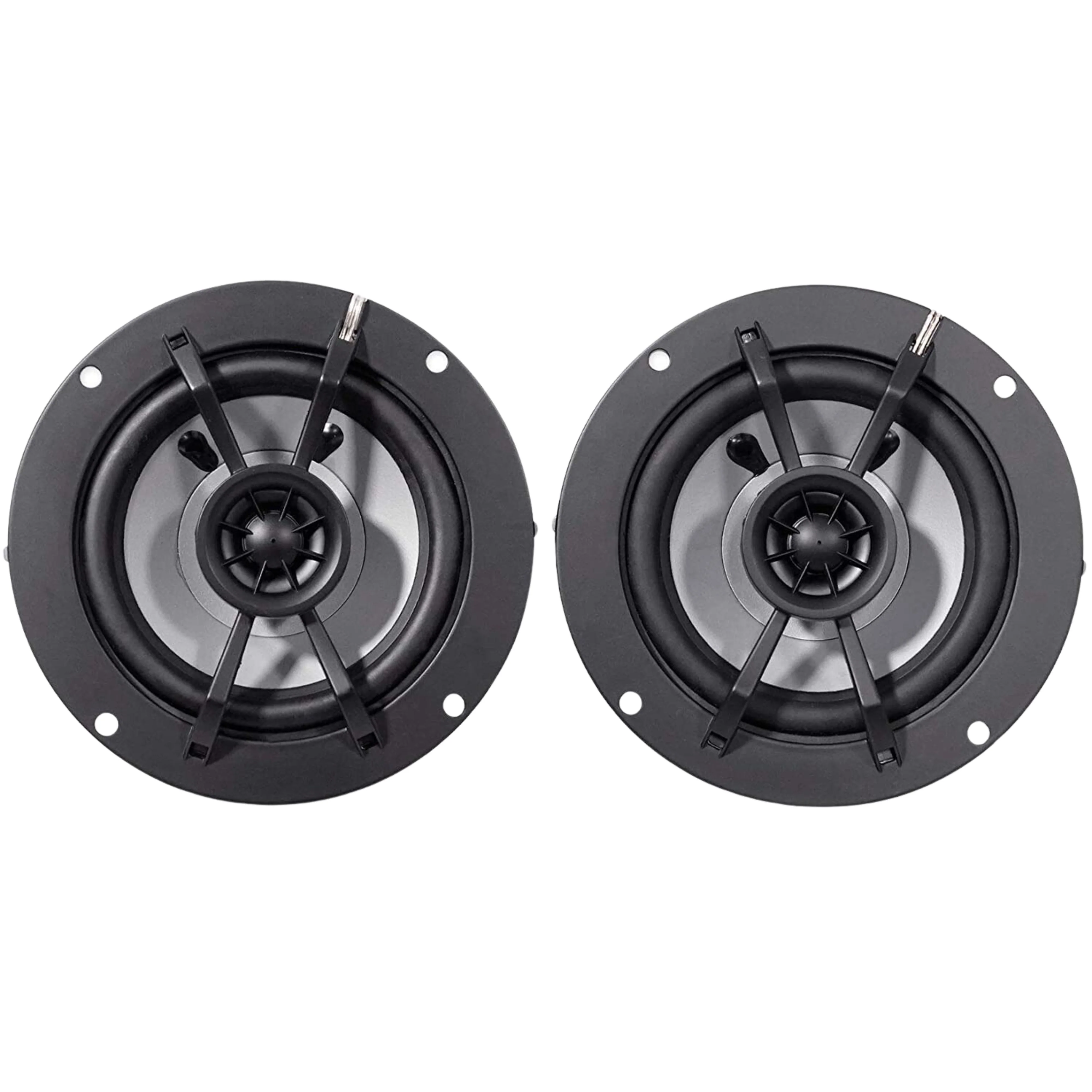 4" Coaxial 2 Ohm 50 W RMS Kicker Pair of Marine & Powersport Speakers 45KM42 - Image 2