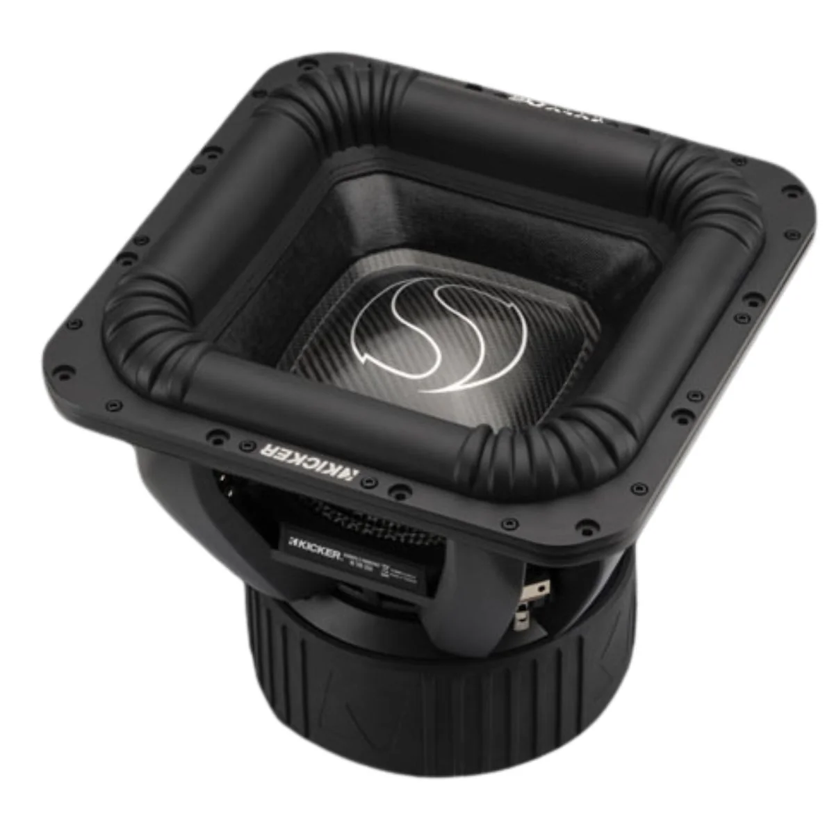 KICKER Solo XS 15" 52L7XS151 1-Ohm DVC 3000W RMS Square Subwoofer - Image 4