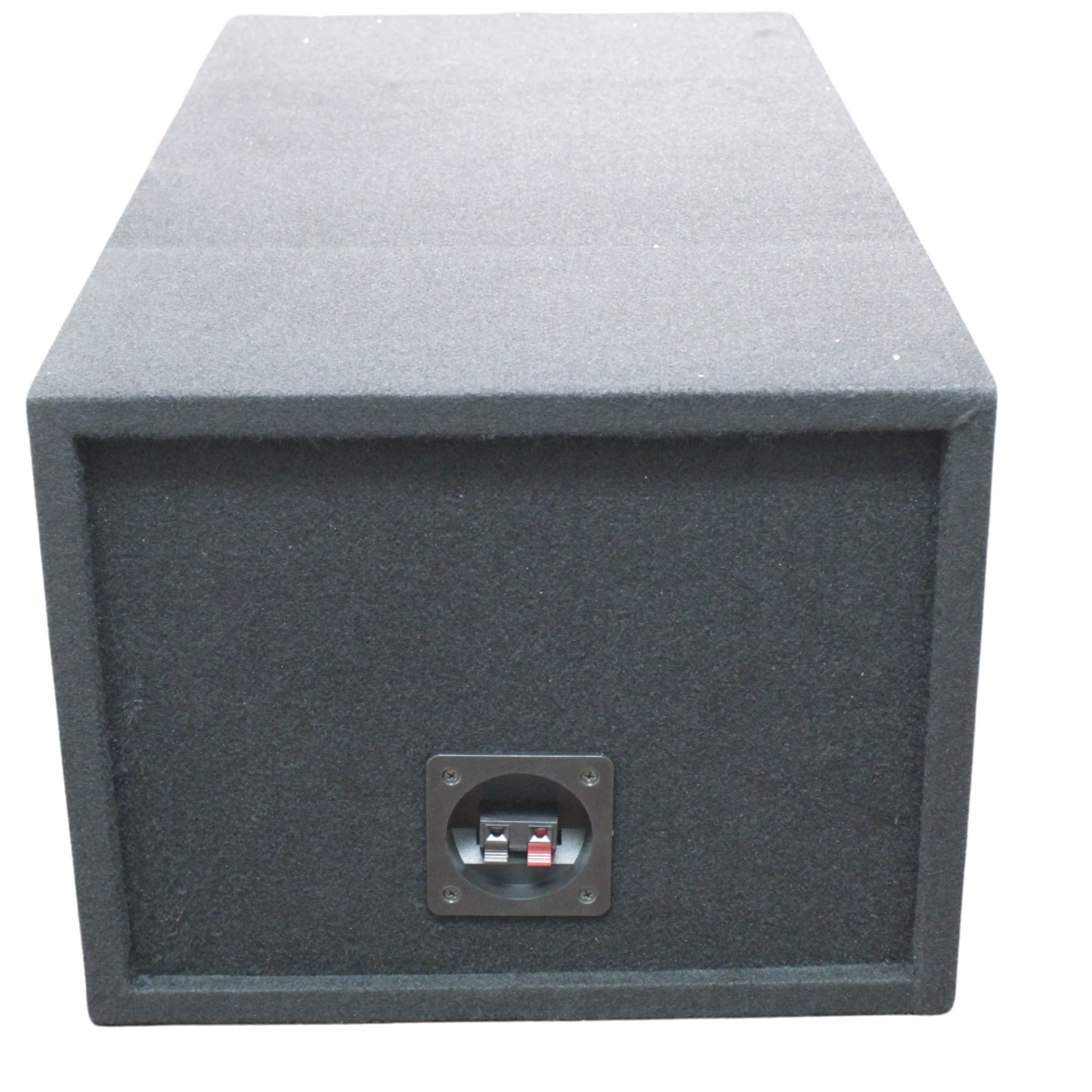 King Boxes 10" Dual Vented Carpeted Universal Subwoofer Box D10V - Image 4