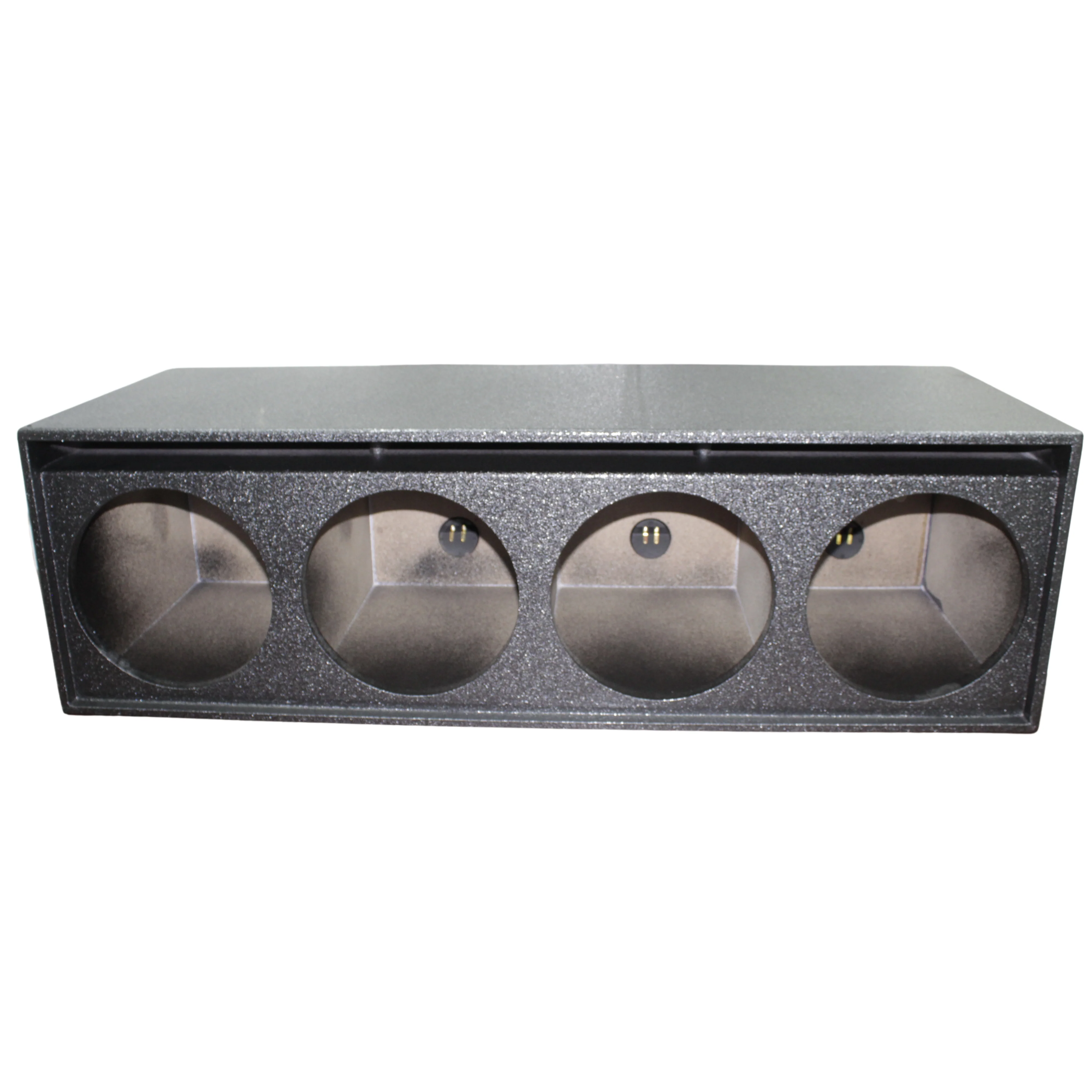 King Boxes 12" Quad Vented Sprayed Universal Subwoofer Box AKQ12 - Image 3