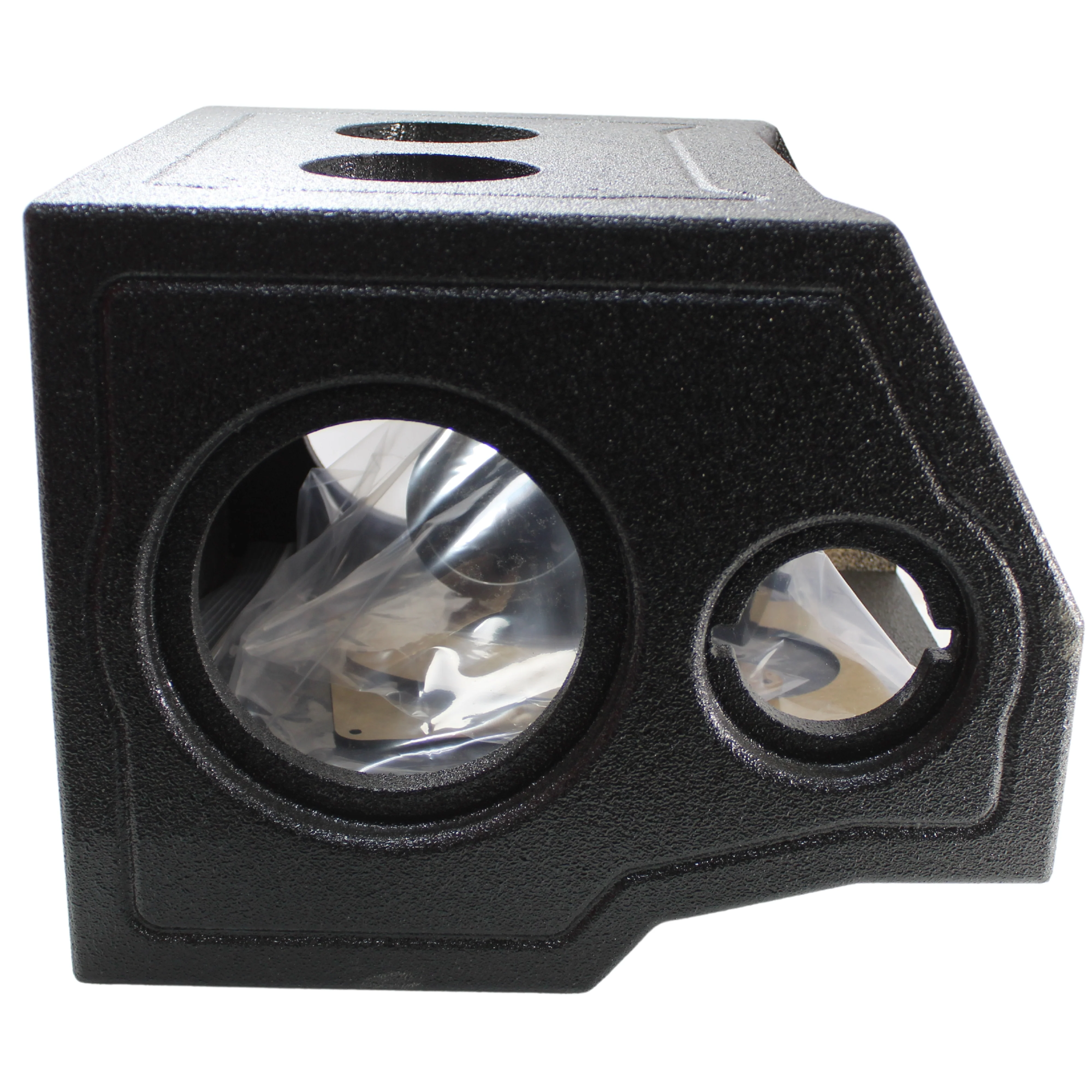 King Boxes Mini 04-08 Ford (2) 6.5" (2) 1" Tweeter Sprayed Center Console - Image 3