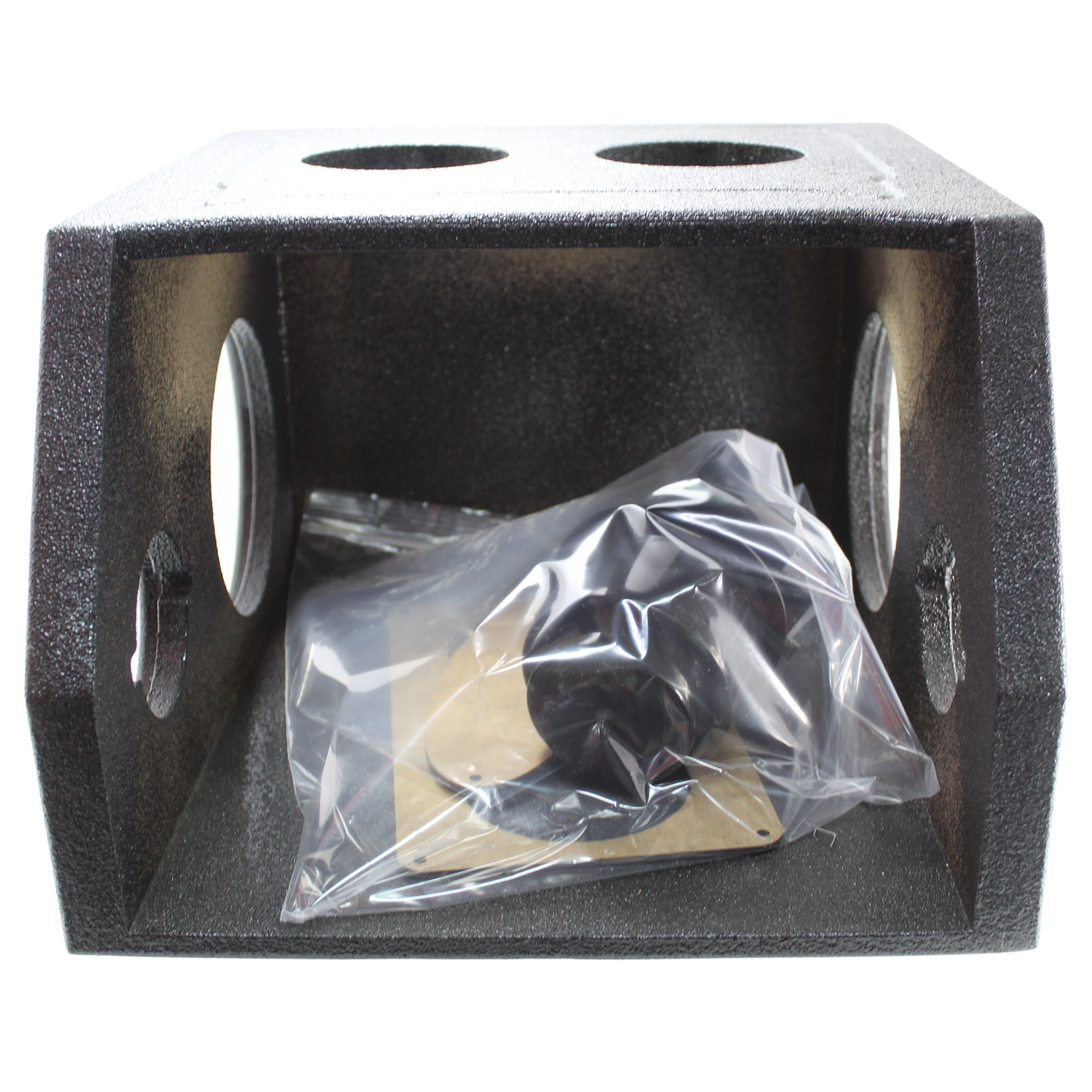 King Boxes Mini 04-08 Ford (2) 6.5" (2) 1" Tweeter Sprayed Center Console - Image 5