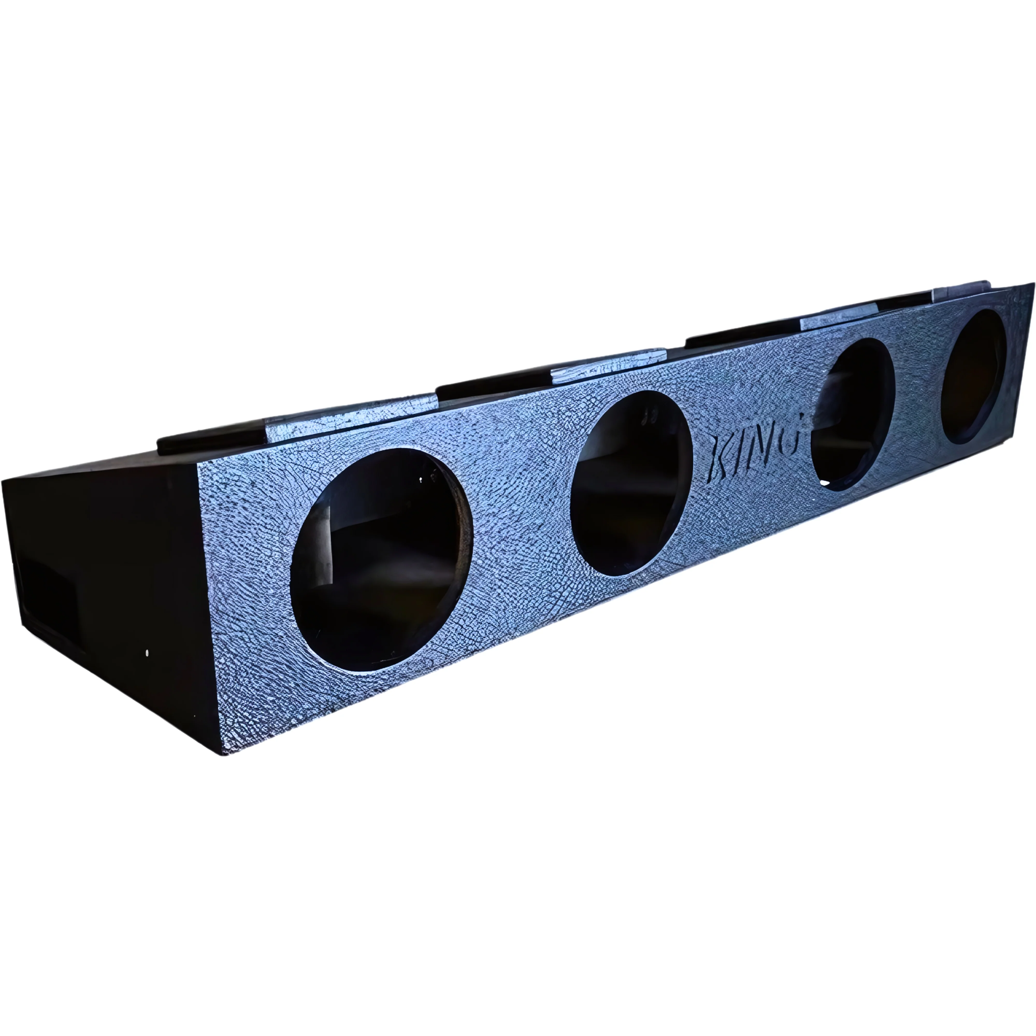 King Boxes Quad 8" 09-22 Ford F-150 2017-22 Ford F250/F350 Crew Cab Speaker Box