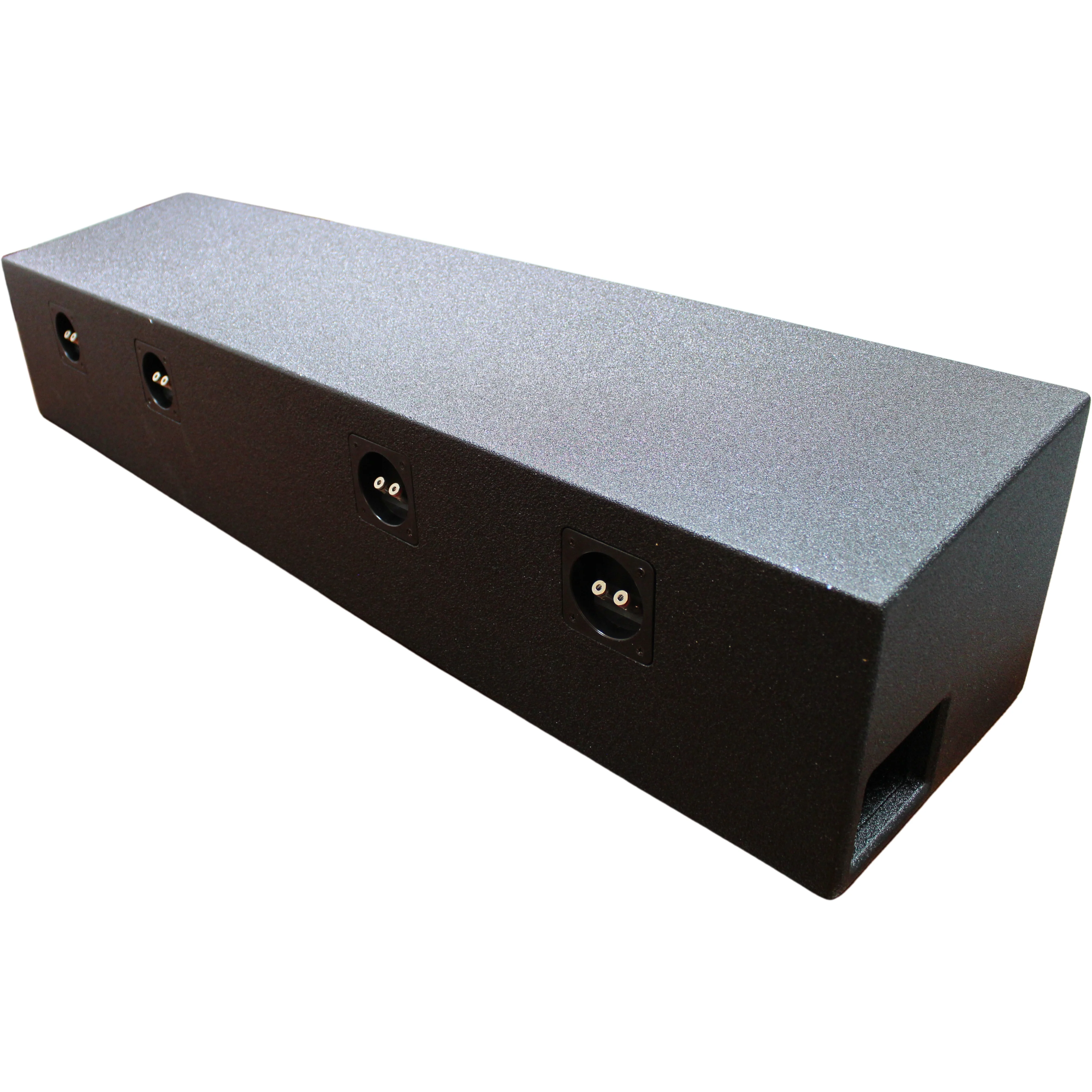 King Boxes Quad  8" 19-UP Ram Front Fire Ported Sprayed Speaker Box AK-DG19-48 - Image 6