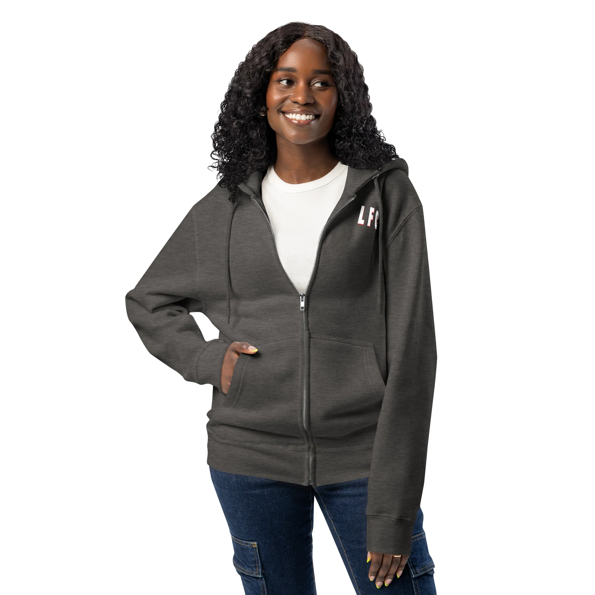 Low Frequency Club LFC Premium Basshead Hoodie Zip Hoodie - Image 12