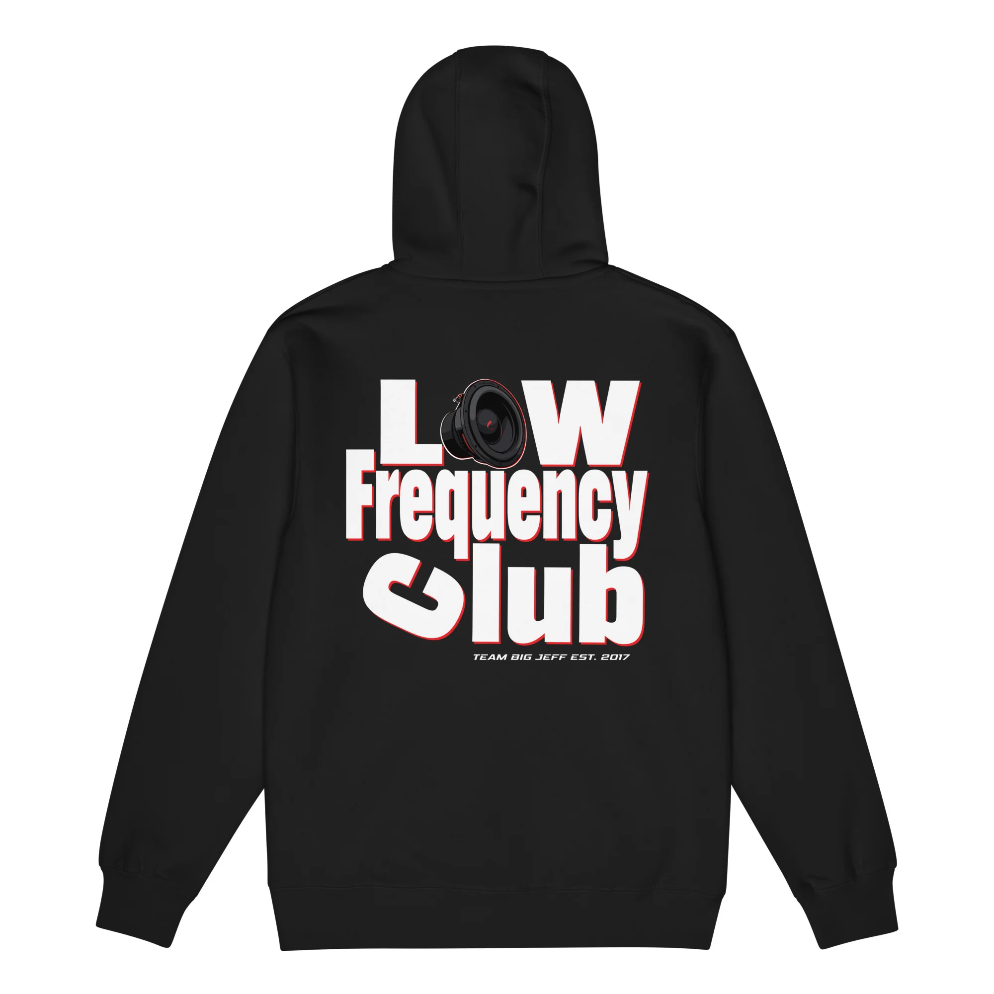 Low Frequency Club LFC Premium Basshead Hoodie Zip Hoodie - Image 21
